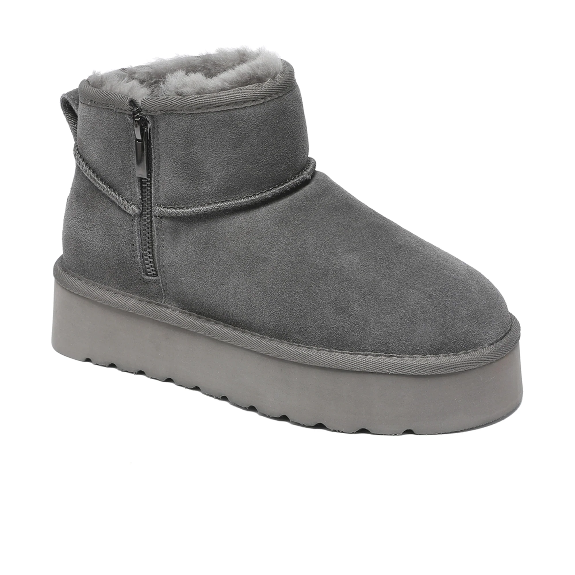 UGG Merino Ultra Mini Zipper Platform Boots - Image 8