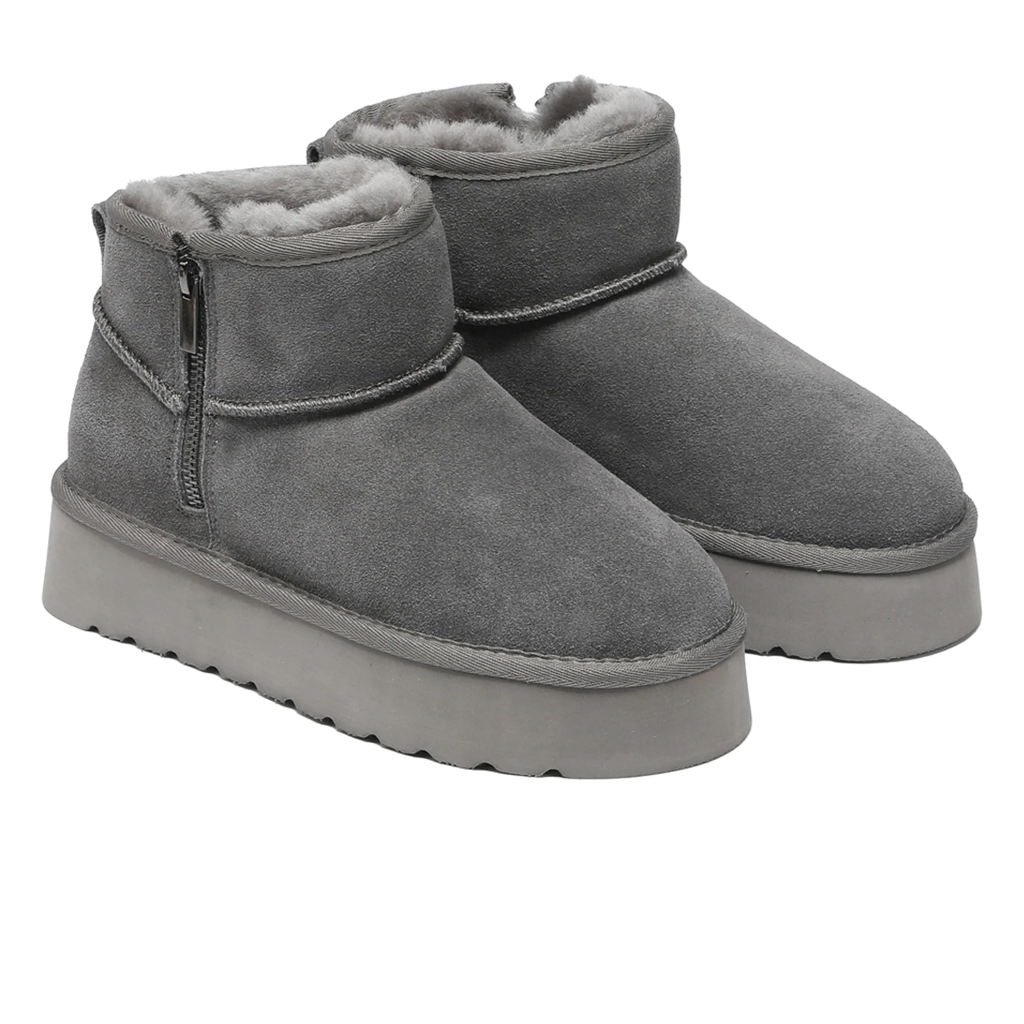 UGG Merino Ultra Mini Zipper Platform Boots - Image 9