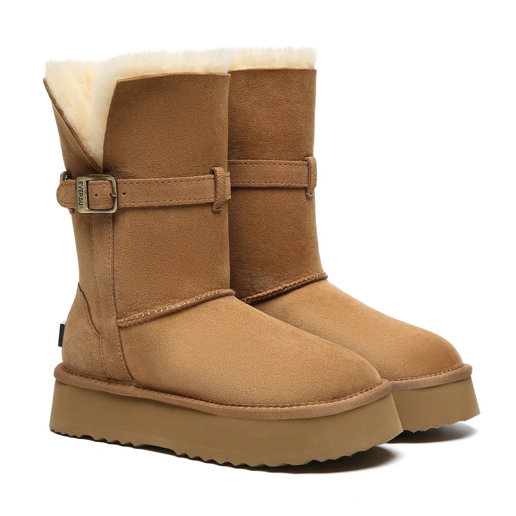 UGG Platform Foldable Short Boots Valerie - Image 13