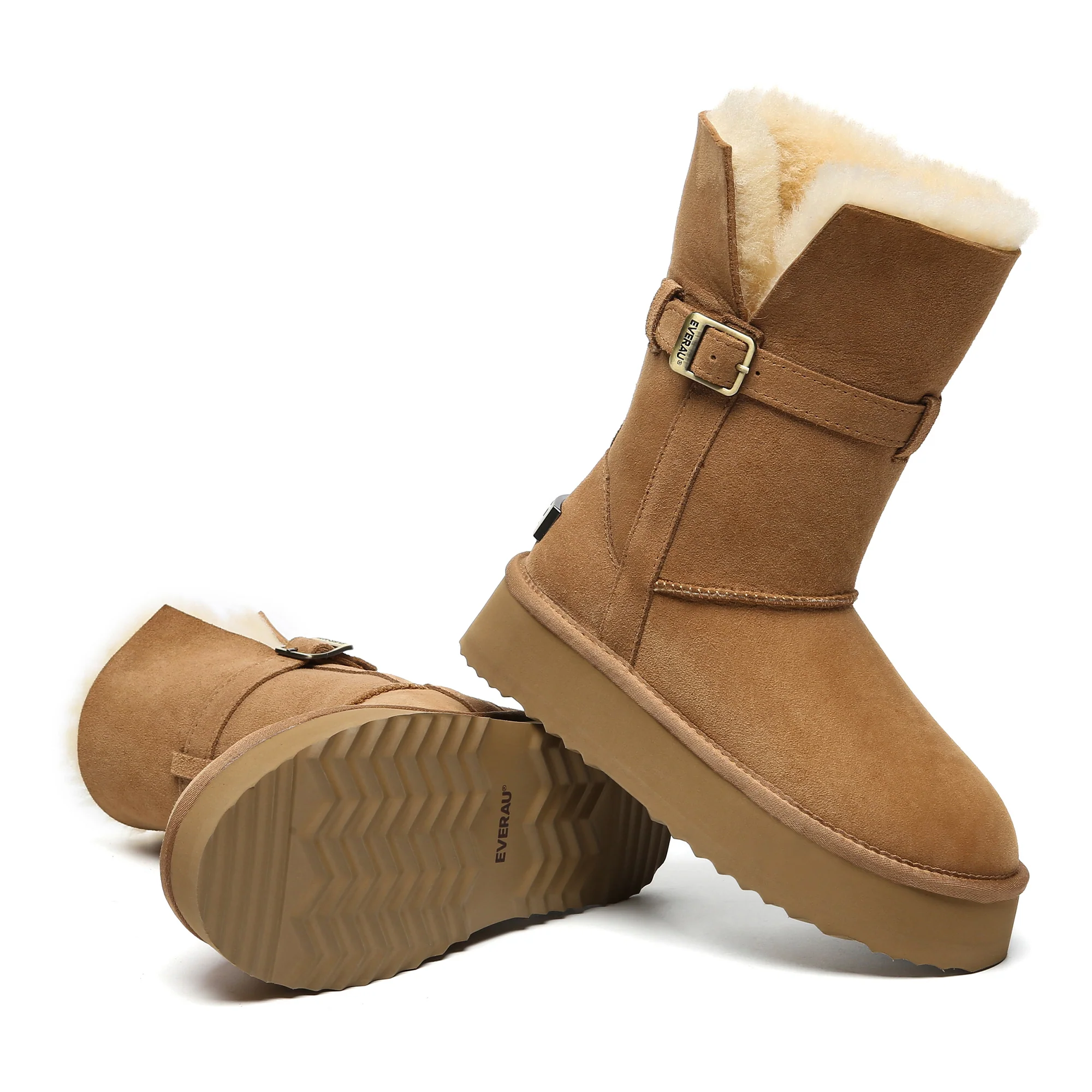 UGG Platform Foldable Short Boots Valerie - Image 14