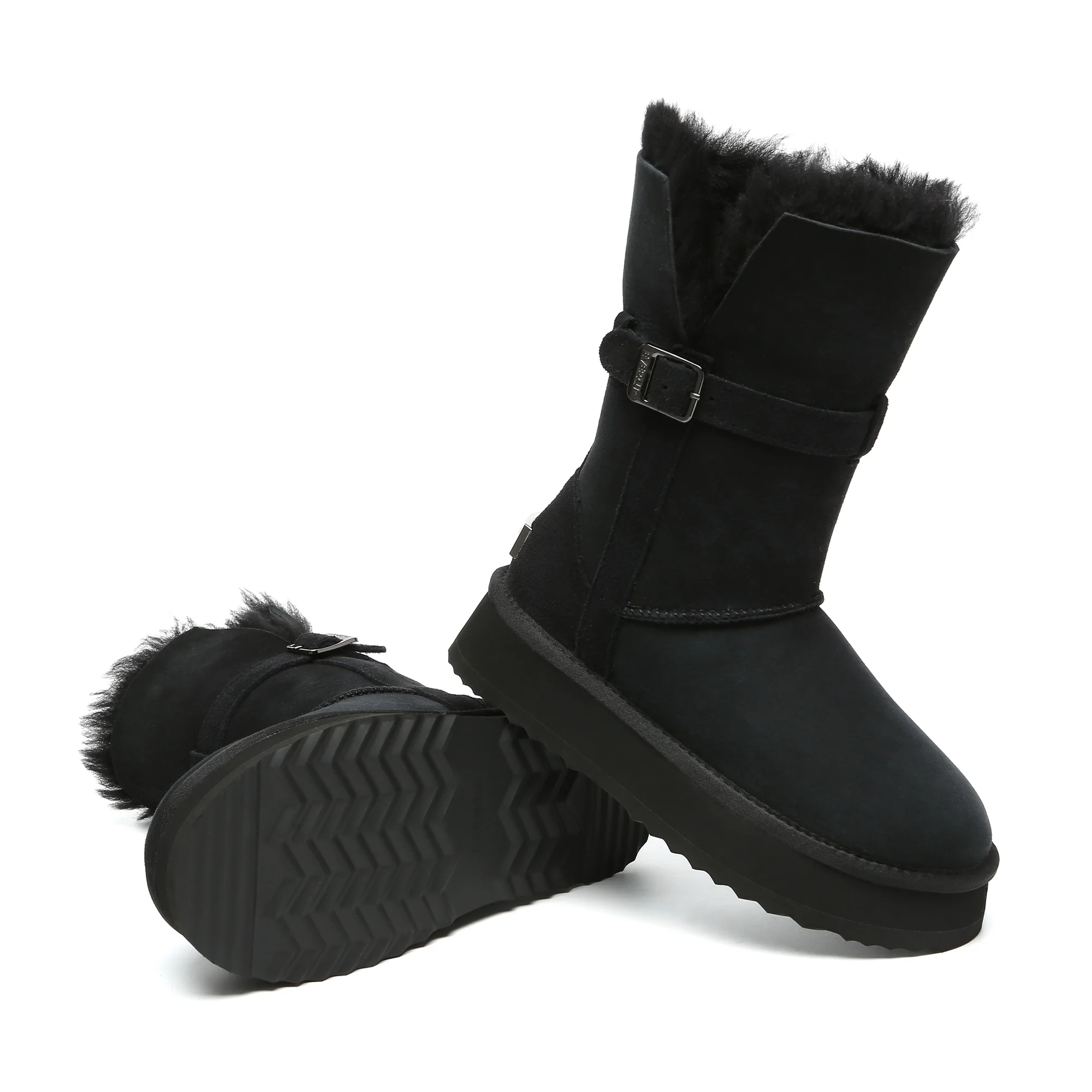 UGG Platform Foldable Short Boots Valerie - Image 21