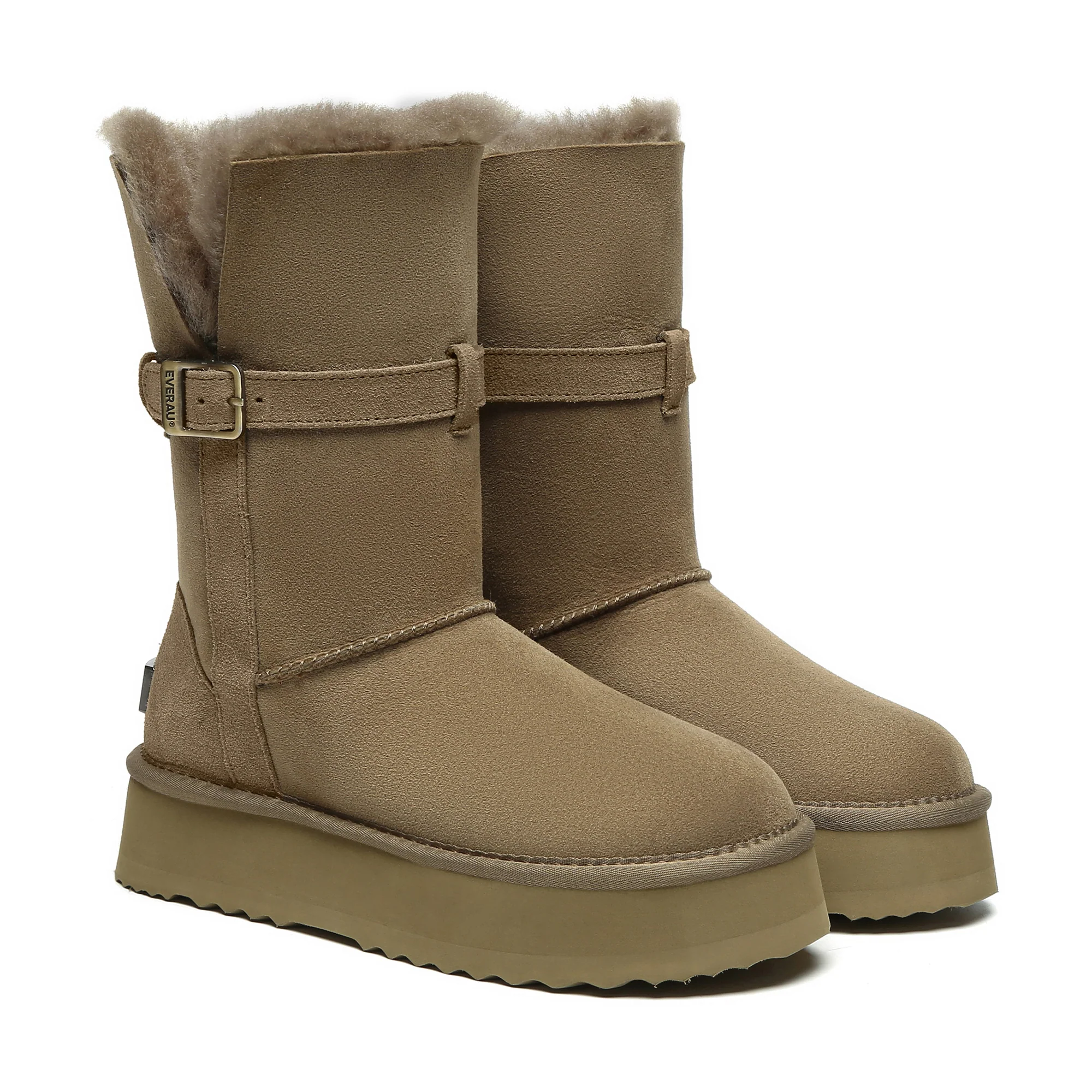 UGG Platform Foldable Short Boots Valerie - Image 6