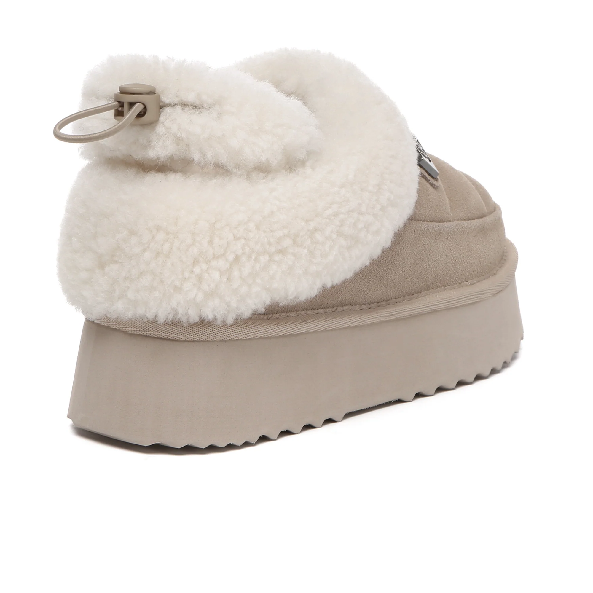 UGG Platform Slingback Muffin Slippers - Image 2