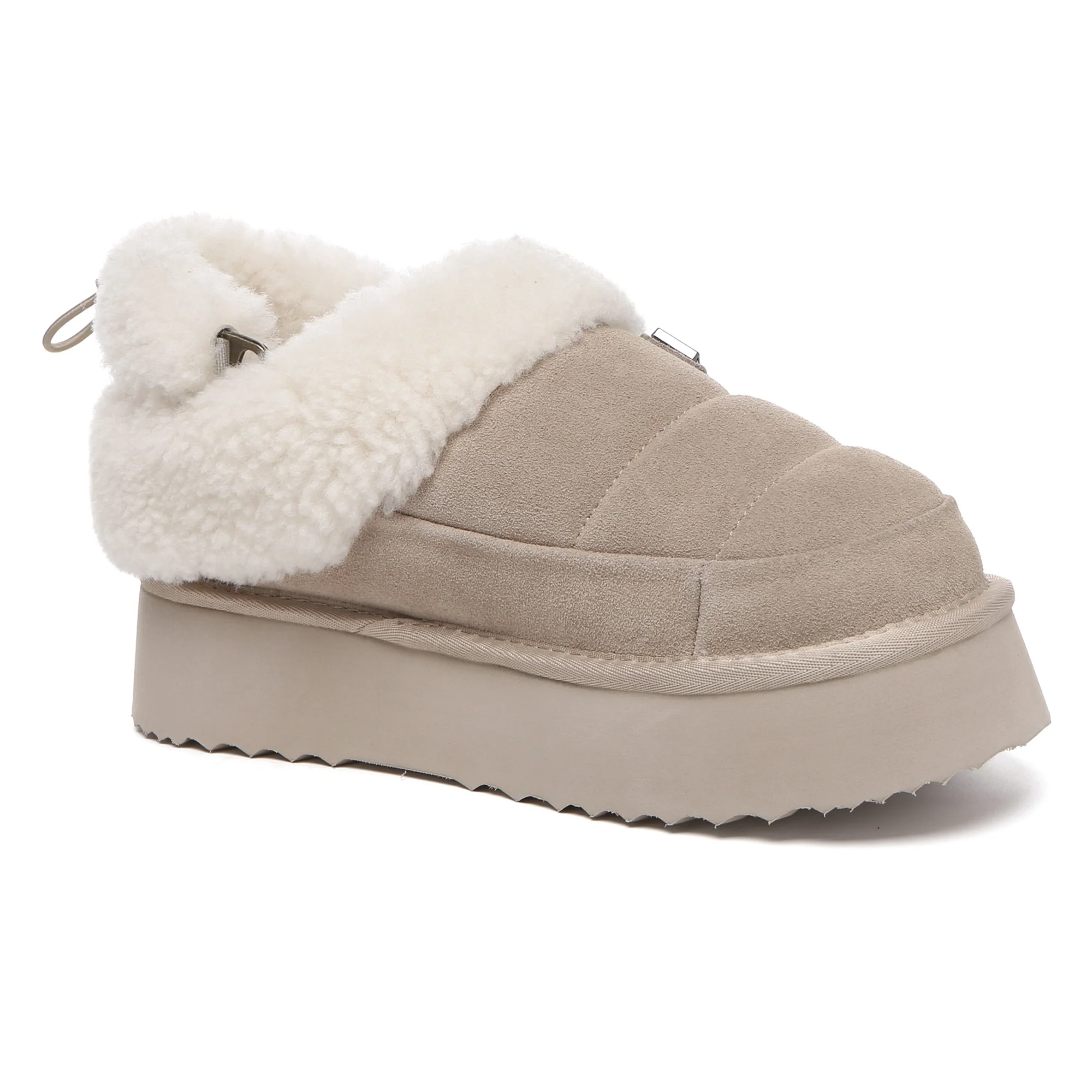 UGG Platform Slingback Muffin Slippers - Image 3