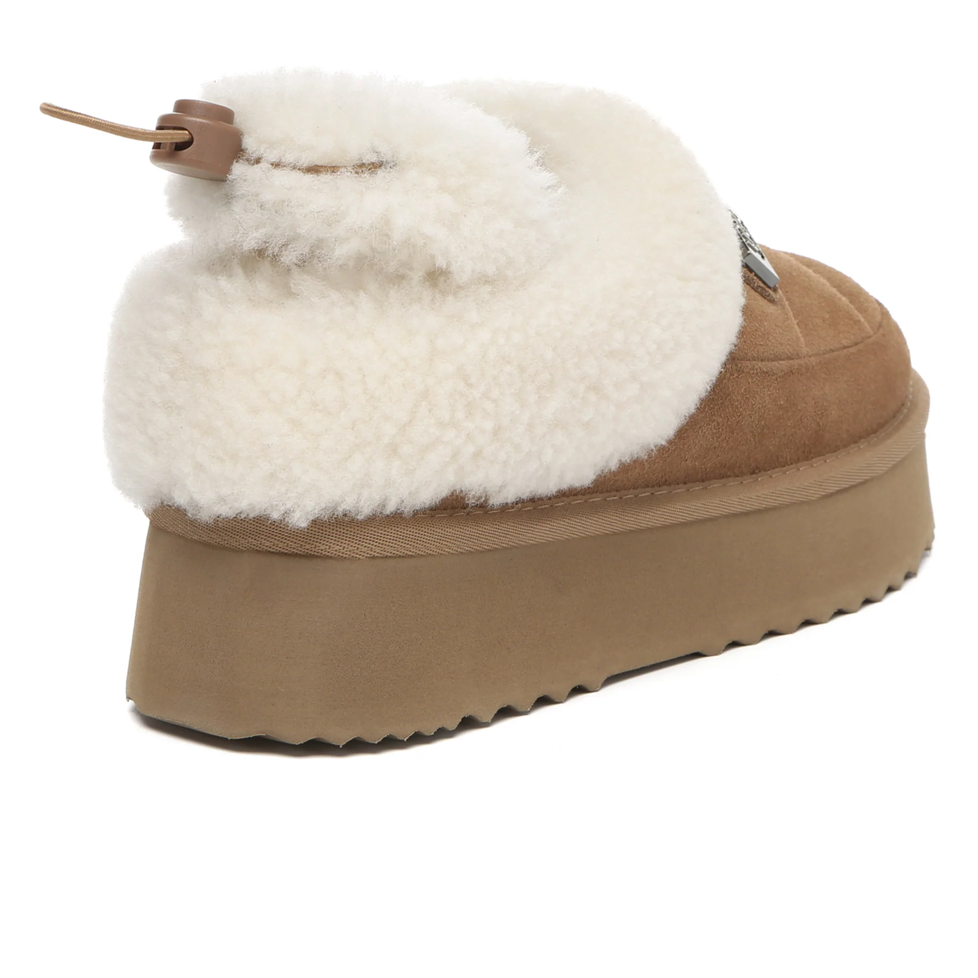 UGG Platform Slingback Muffin Slippers - Image 7