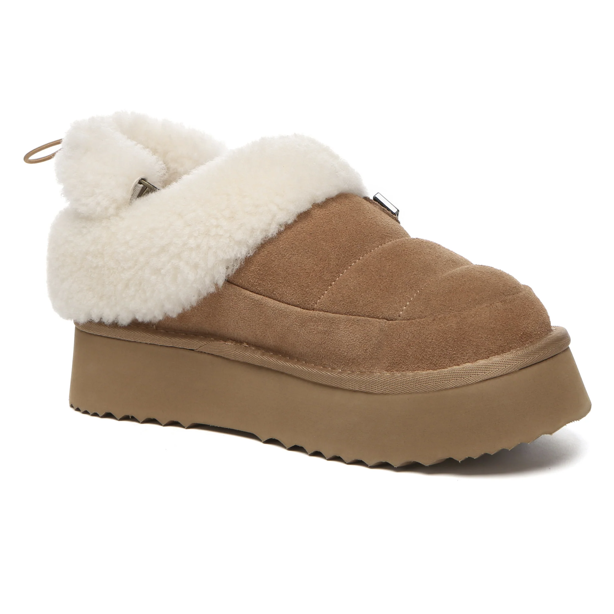 UGG Platform Slingback Muffin Slippers - Image 8