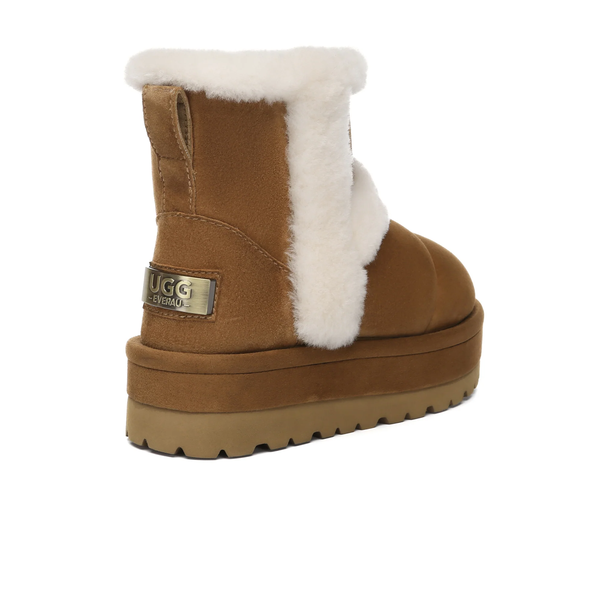 UGG Premium Platform Shearling Fur Boots - Image 2