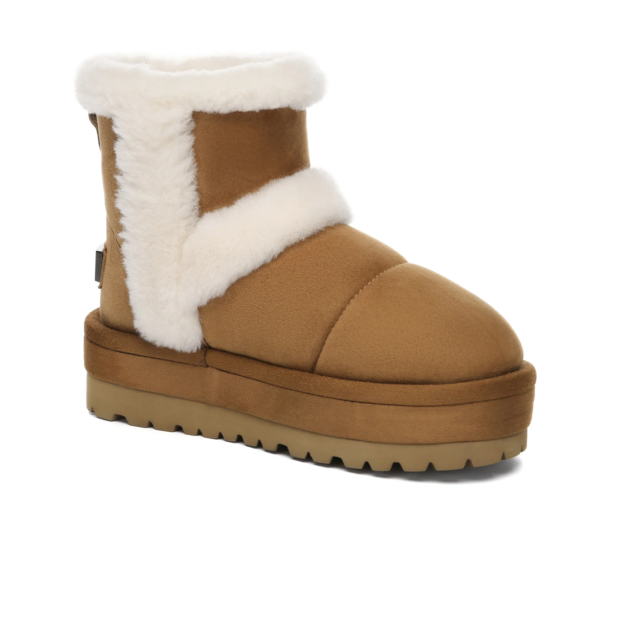 UGG Premium Platform Shearling Fur Boots - Image 3
