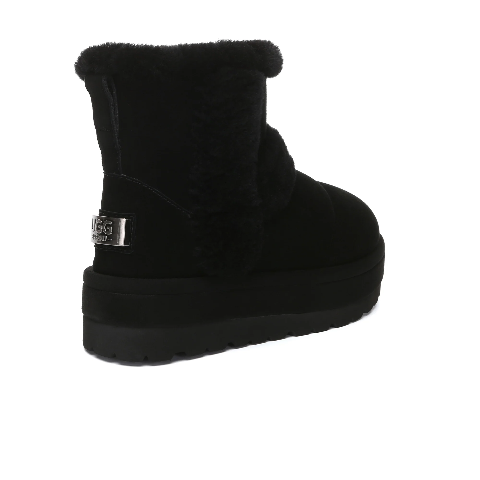 UGG Premium Platform Shearling Fur Boots - Image 7