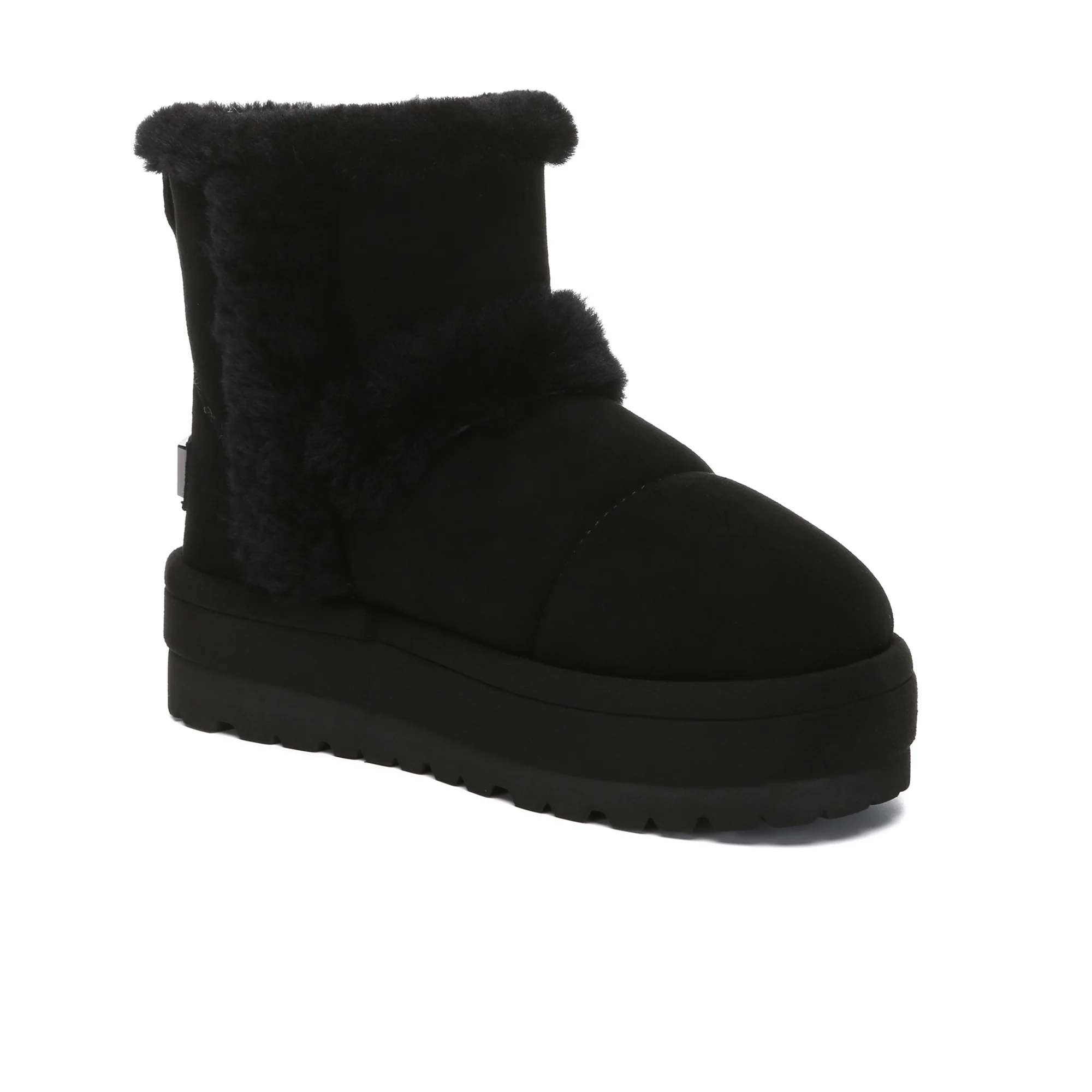 UGG Premium Platform Shearling Fur Boots - Image 8