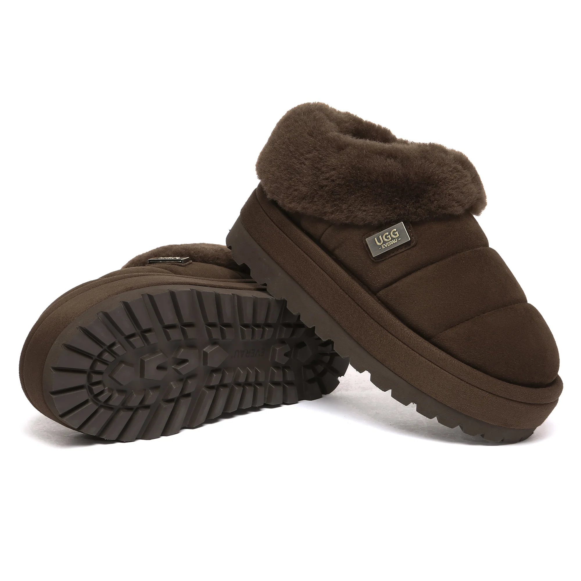UGG Puffer Ankle Platform Slippers - Image 10