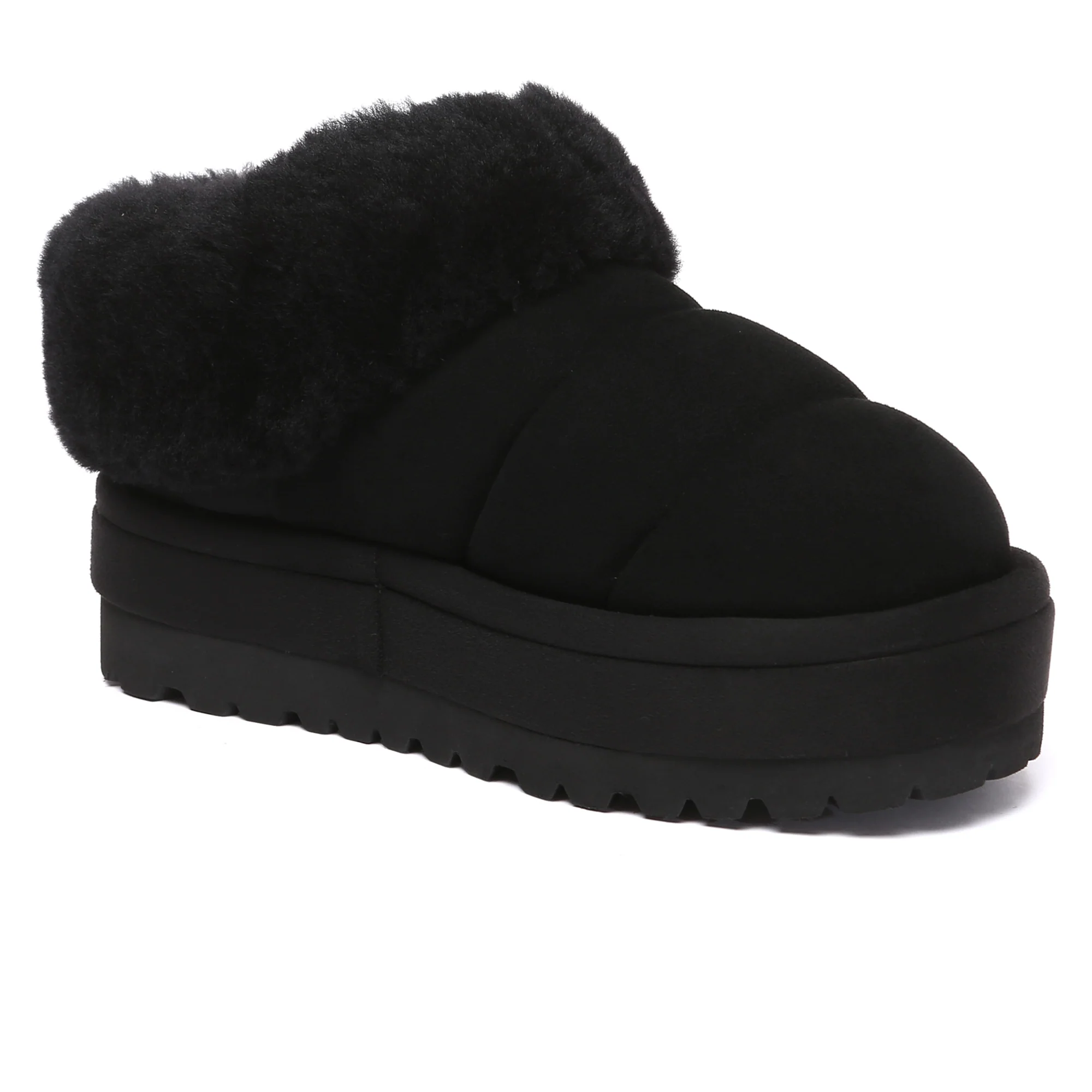 UGG Puffer Ankle Platform Slippers - Image 13