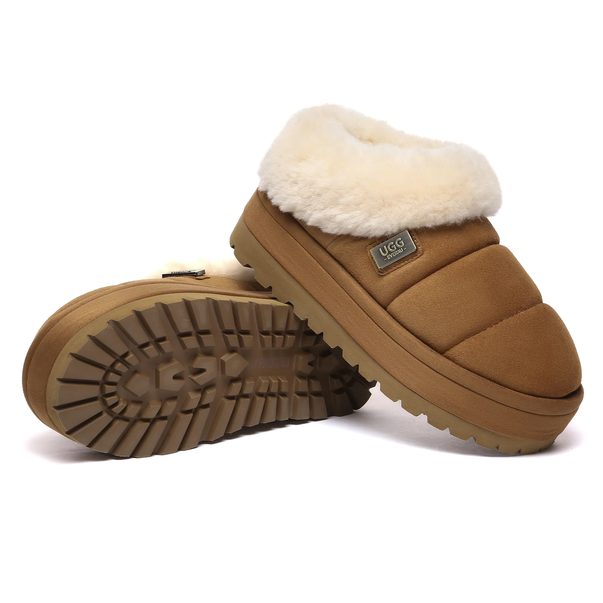 UGG Puffer Ankle Platform Slippers - Image 5