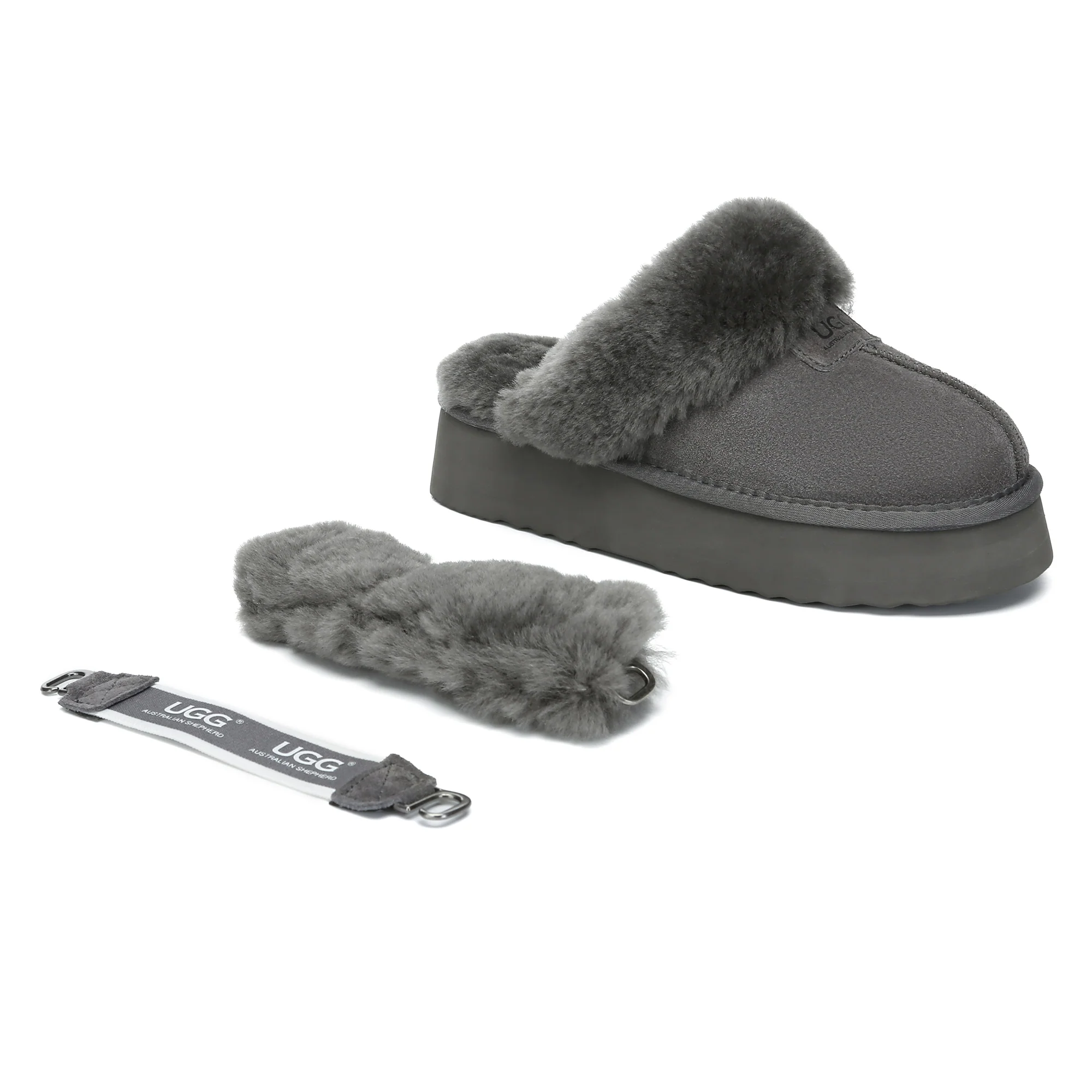 UGG Removable Slingback Platform Slippers - Image 14