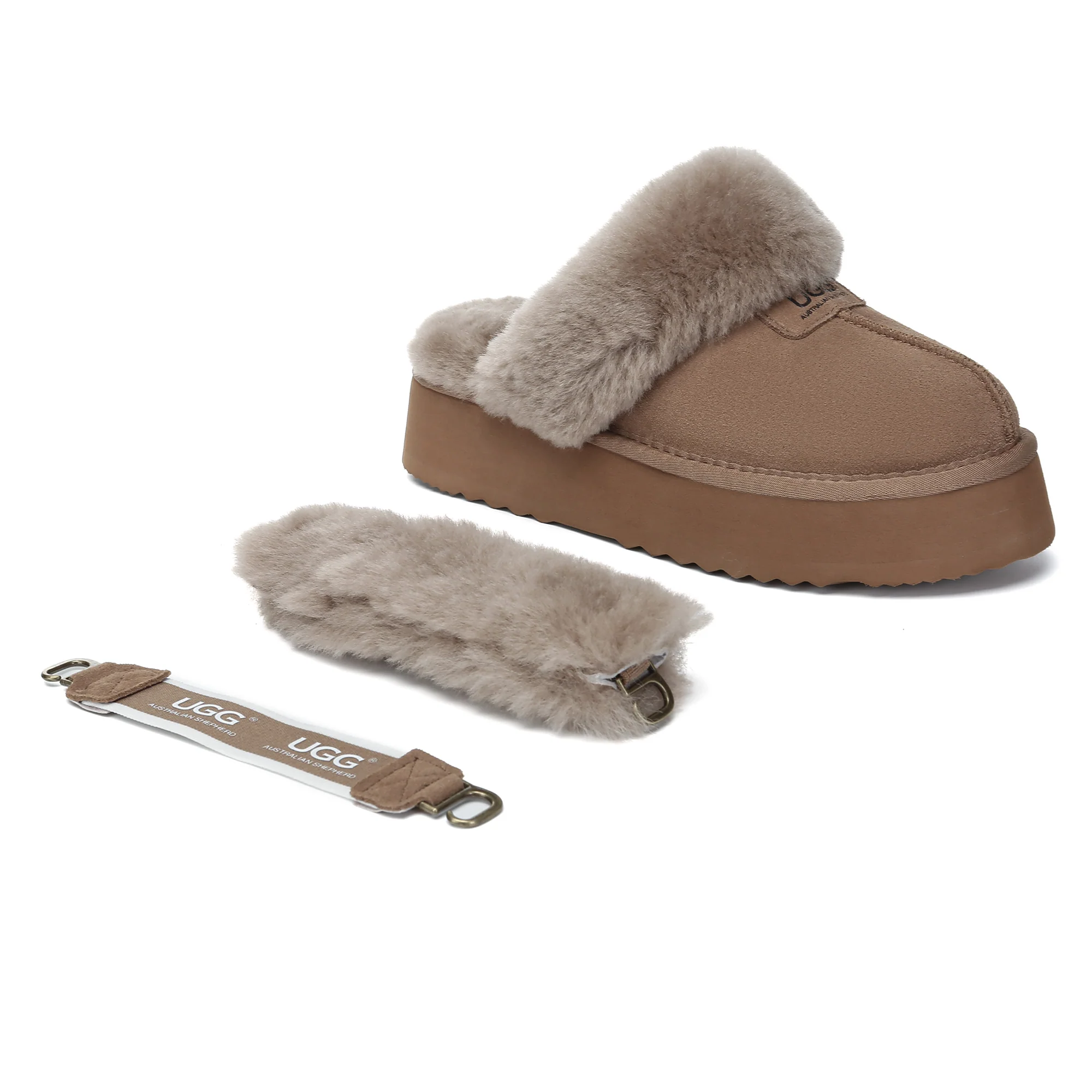UGG Removable Slingback Platform Slippers - Image 18