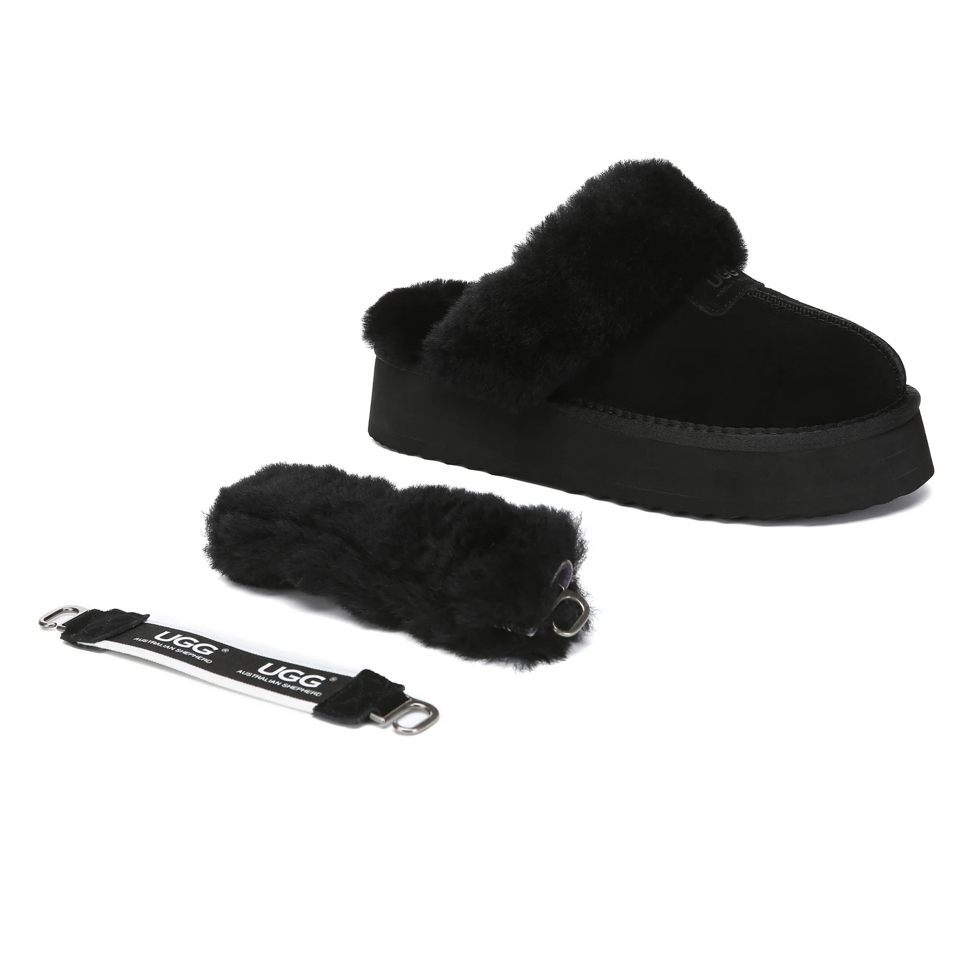 UGG Removable Slingback Platform Slippers - Image 4