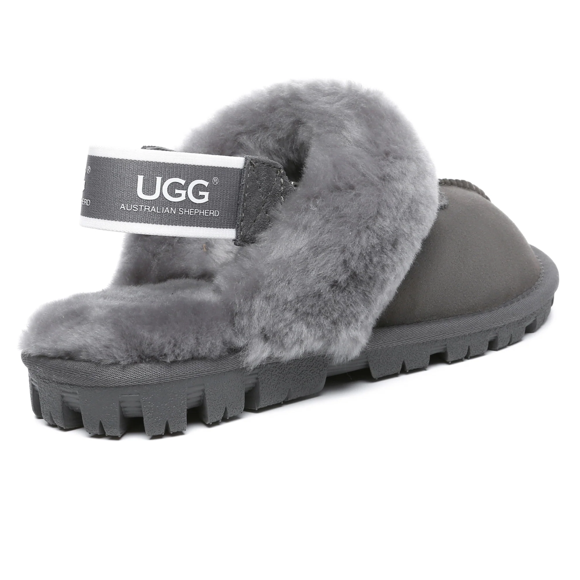 UGG Removable Slingback Waffle Fluffy Slippers - Image 12