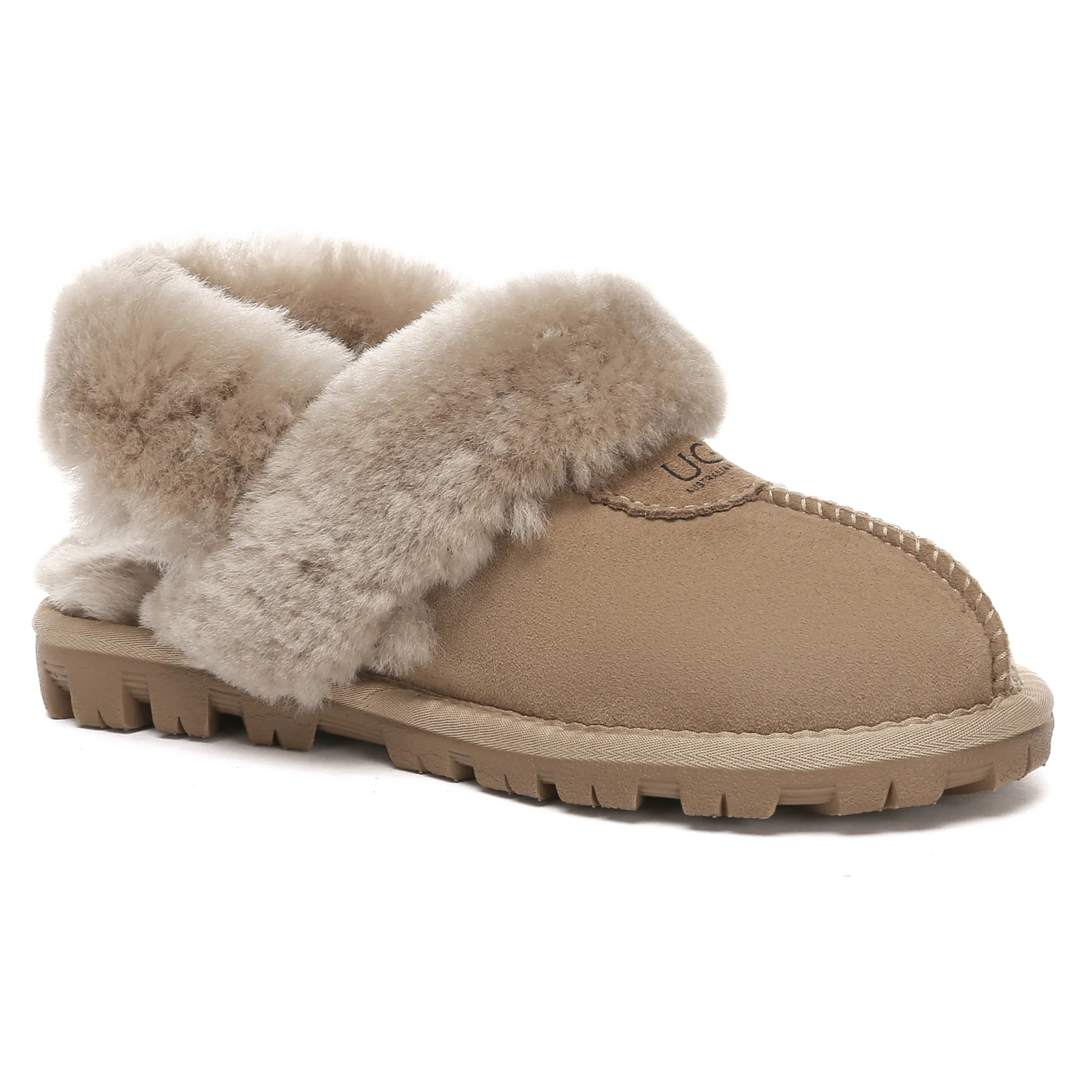 UGG Removable Slingback Waffle Fluffy Slippers - Image 20