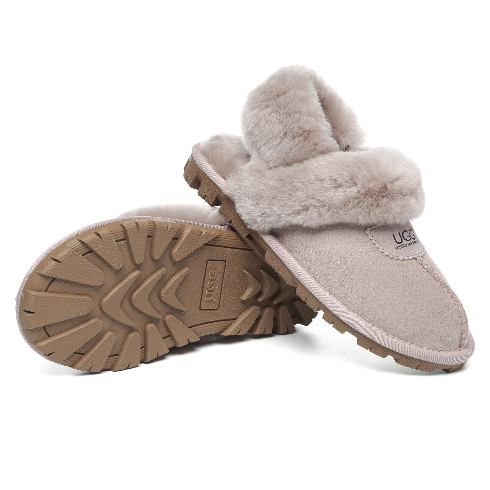 UGG Removable Slingback Waffle Fluffy Slippers - Image 25