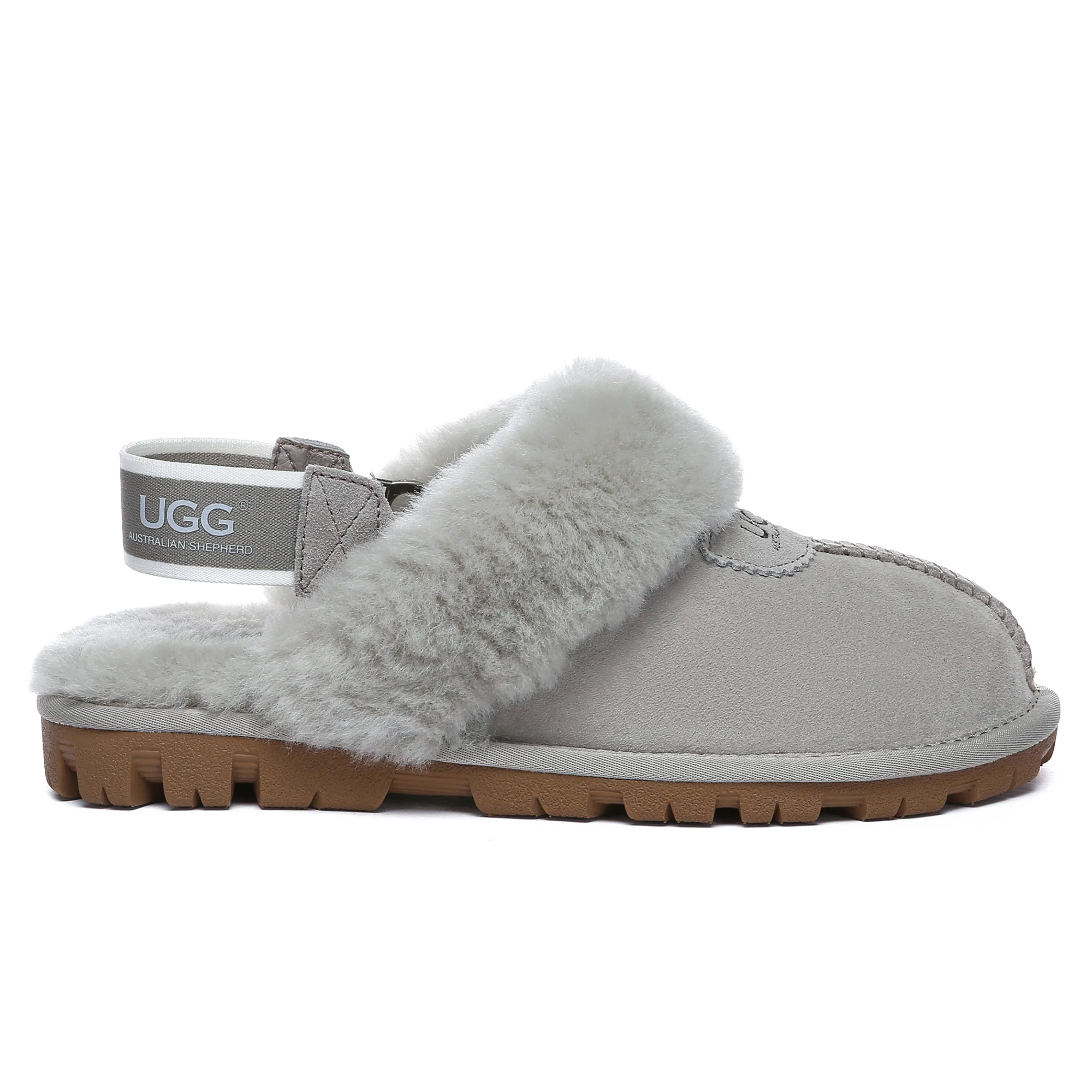 UGG Removable Slingback Waffle Fluffy Slippers - Image 26