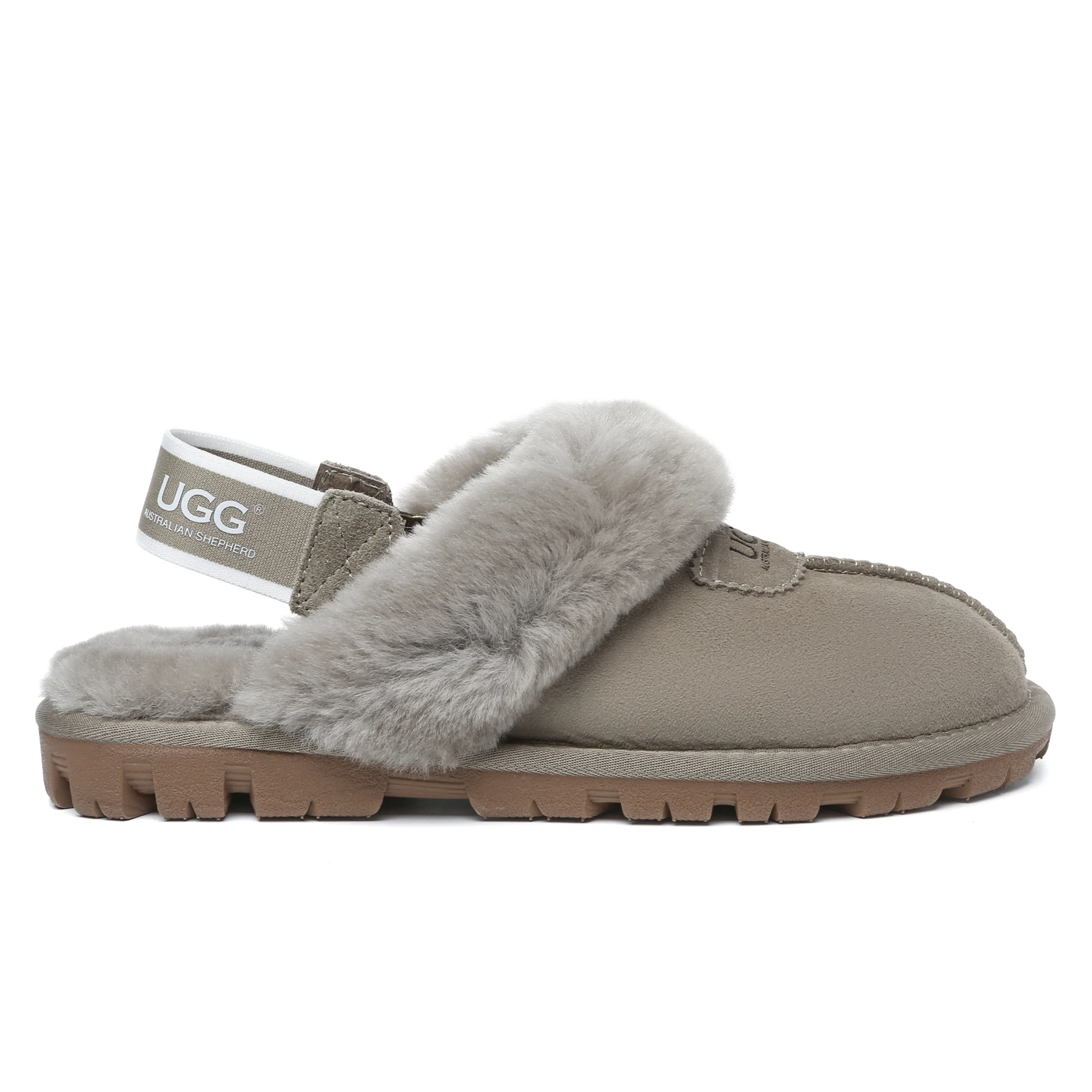 UGG Removable Slingback Waffle Fluffy Slippers - Image 31