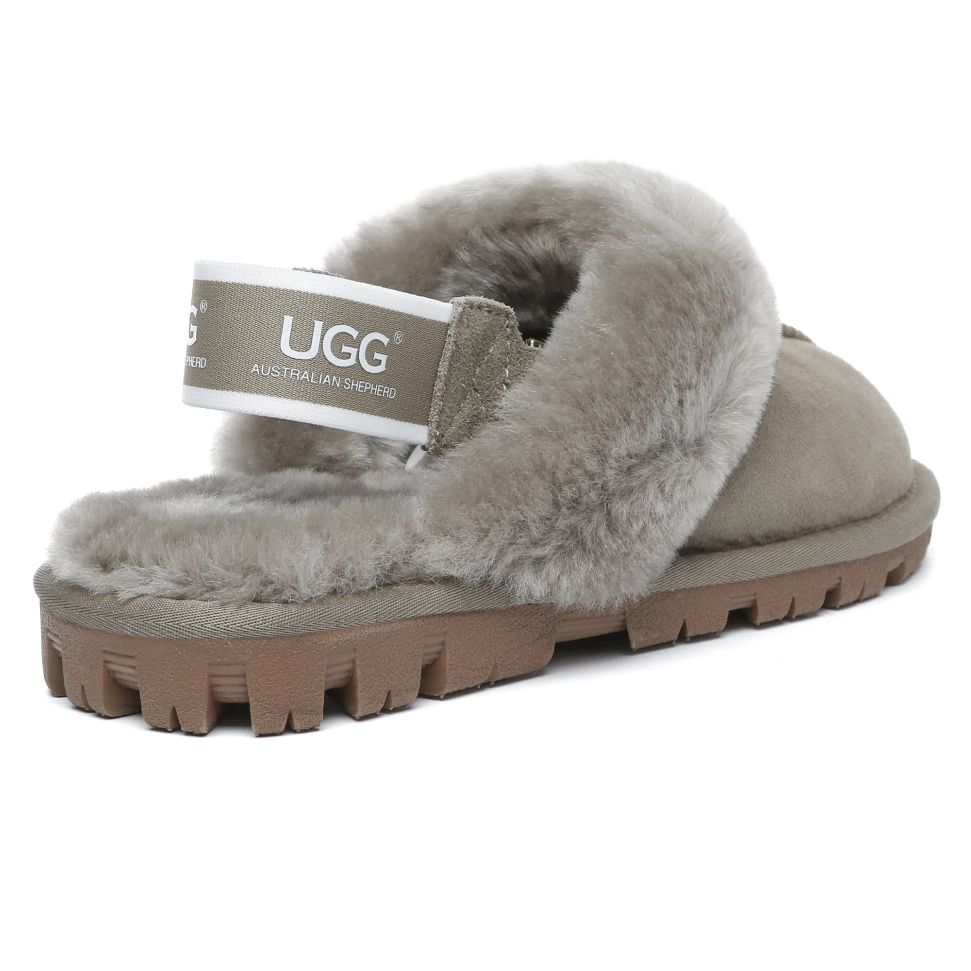 UGG Removable Slingback Waffle Fluffy Slippers - Image 32