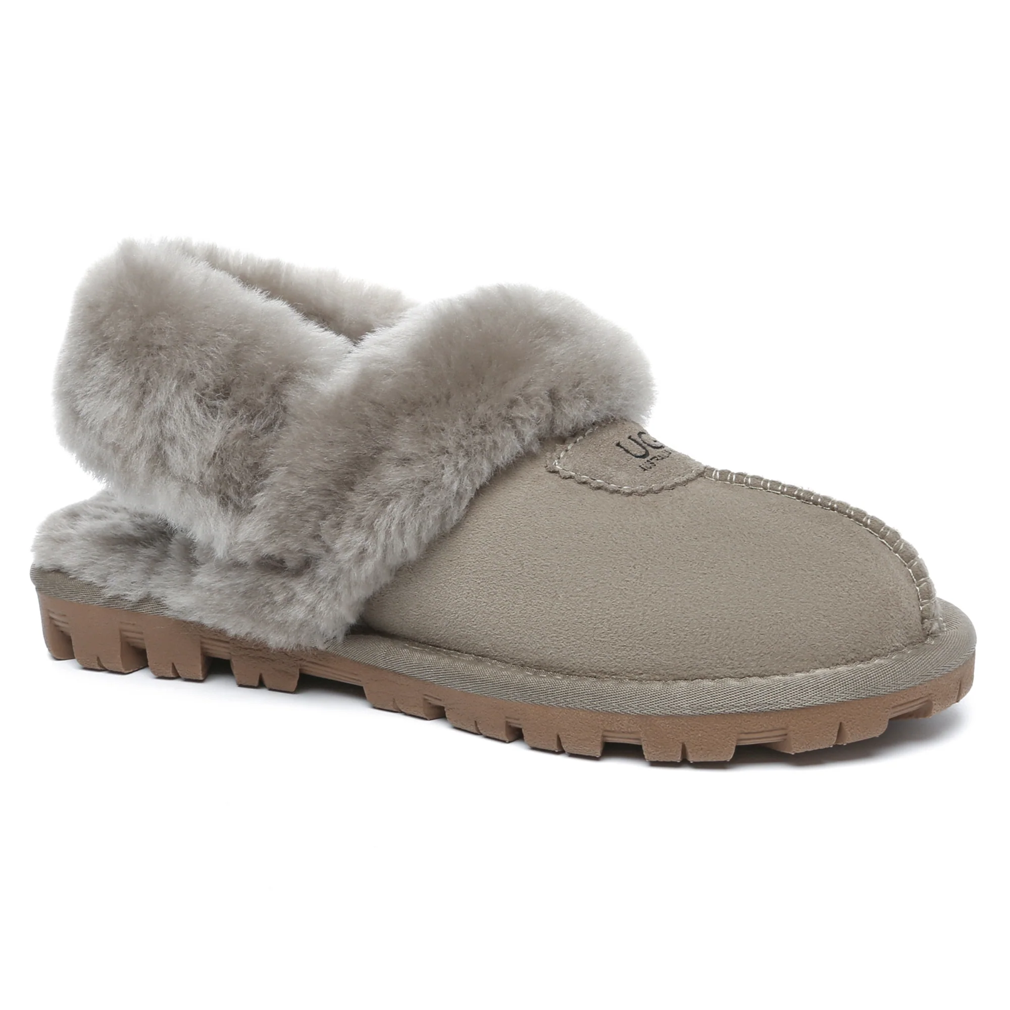 UGG Removable Slingback Waffle Fluffy Slippers - Image 34