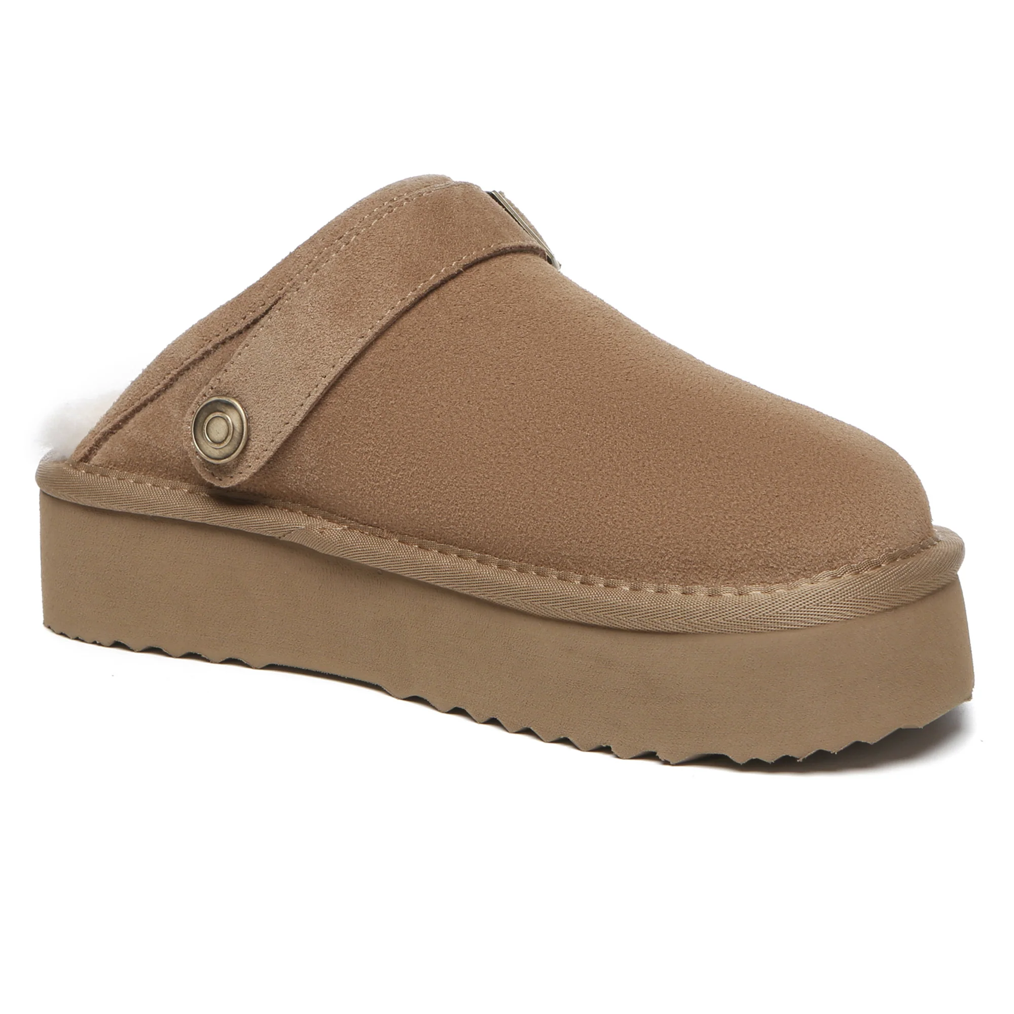 UGG Sady Buckle Strap Platform Slipper - Image 3