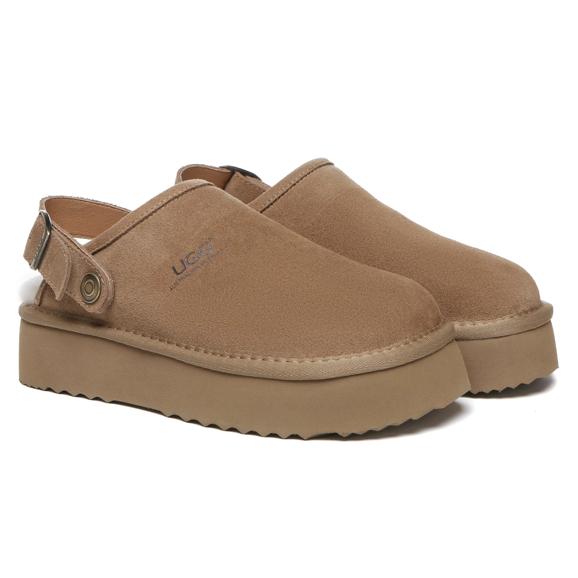 UGG Sady Buckle Strap Platform Slipper - Image 4