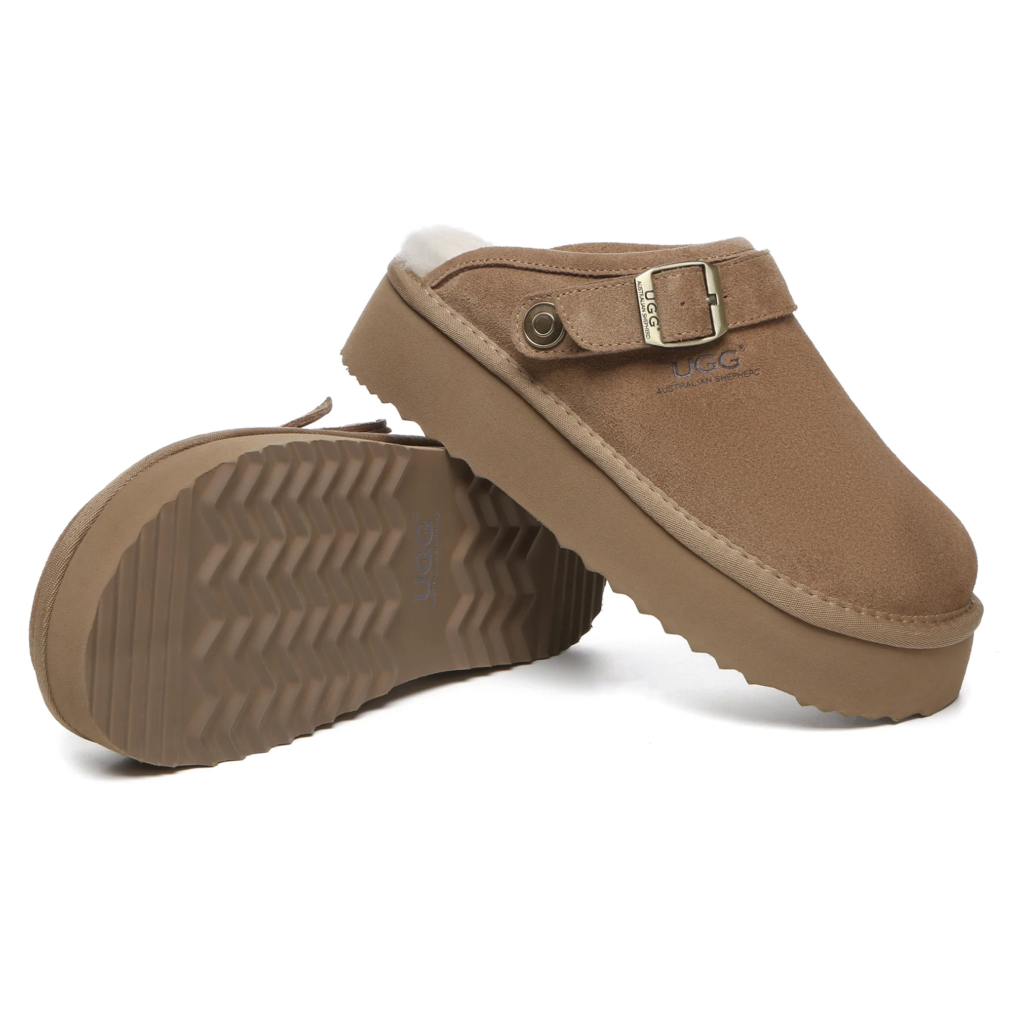 UGG Sady Buckle Strap Platform Slipper - Image 5