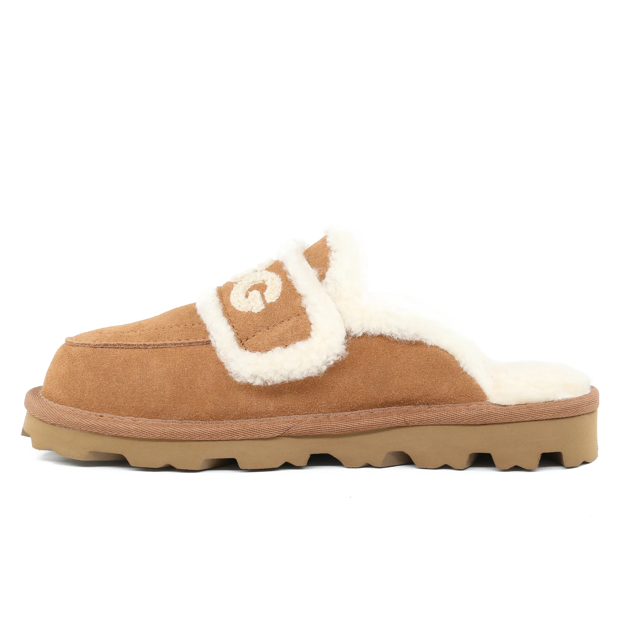 UGG Shearling Comfort Sole Slippers - Image 3