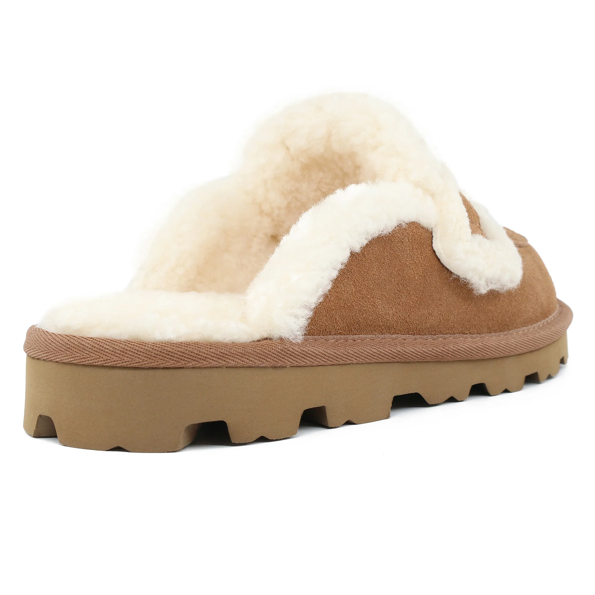 UGG Shearling Comfort Sole Slippers - Image 4