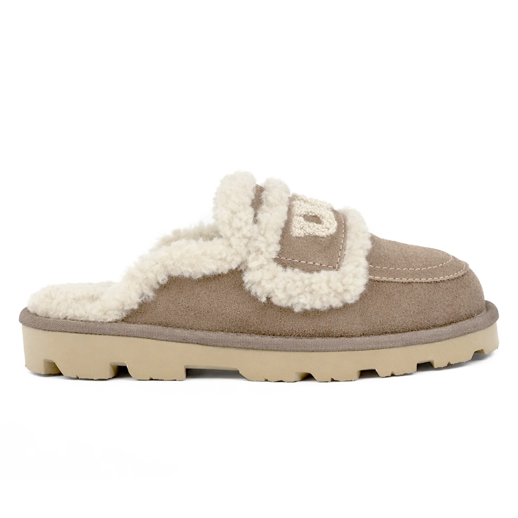 UGG Shearling Comfort Sole Slippers - Image 8