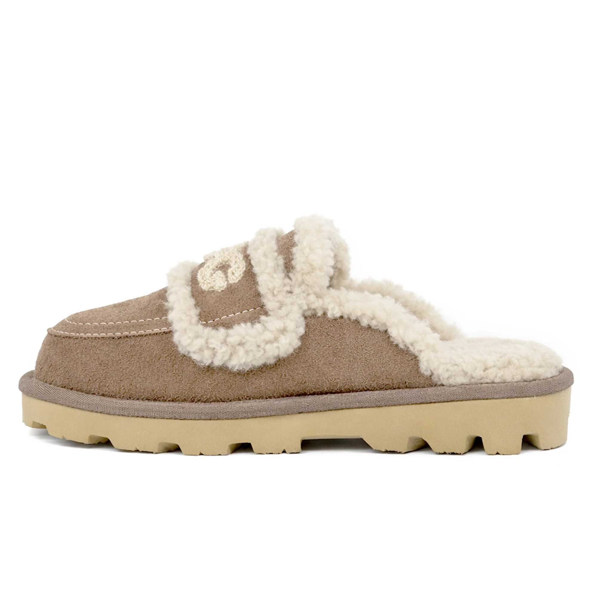 UGG Shearling Comfort Sole Slippers - Image 9