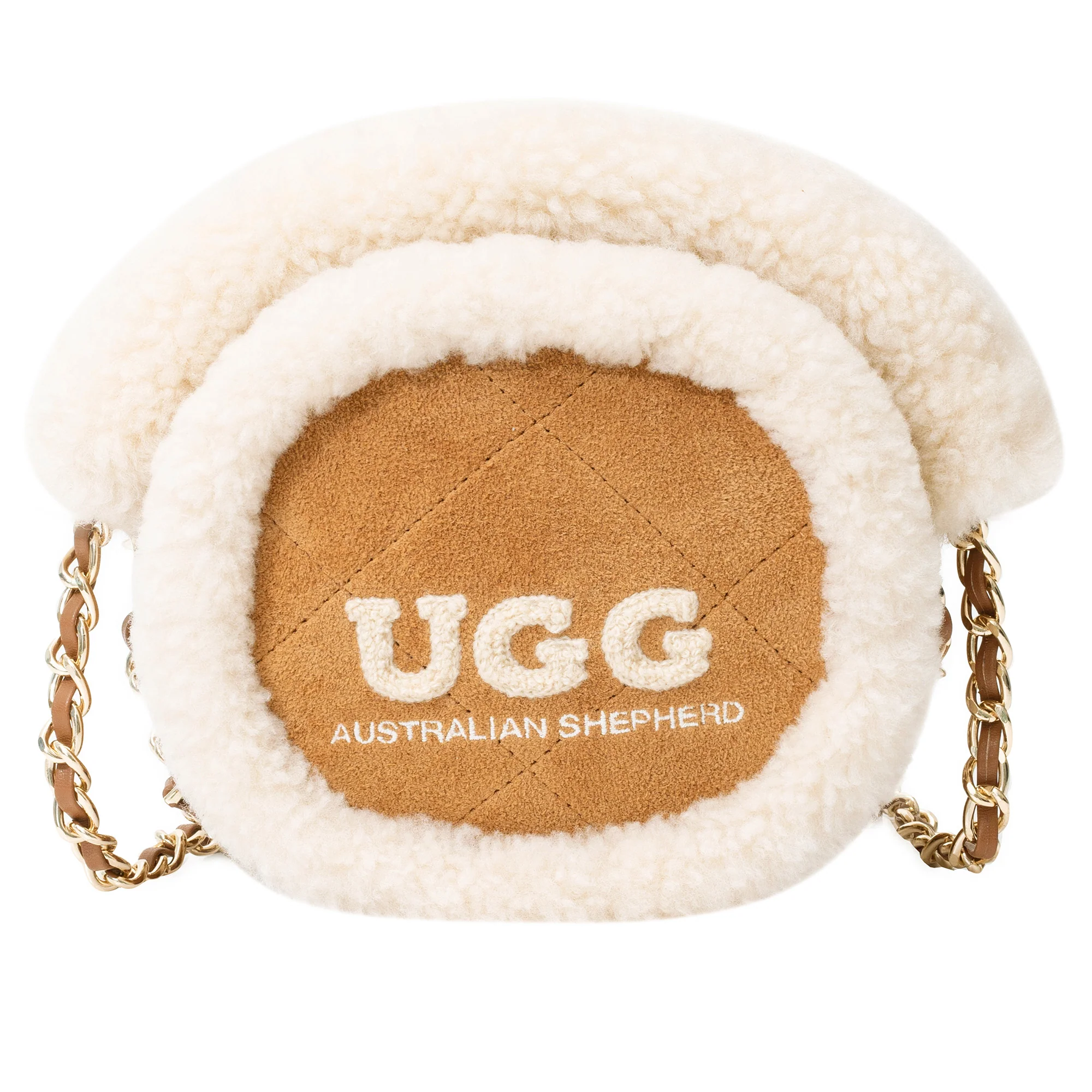 UGG Shearling Over Shoulder Handbag
