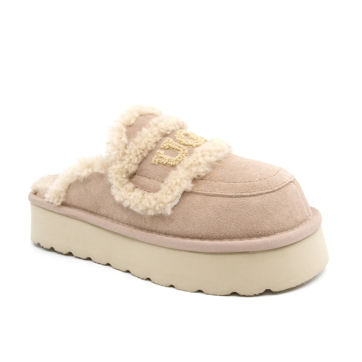 UGG Shearling Platform Slippers - Image 16