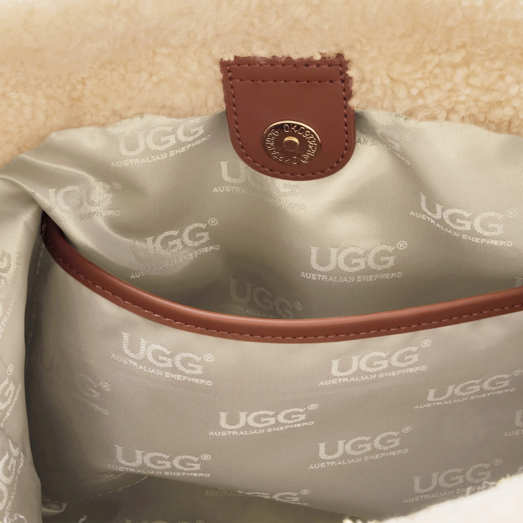 UGG Shearling Tote Bag - Image 5