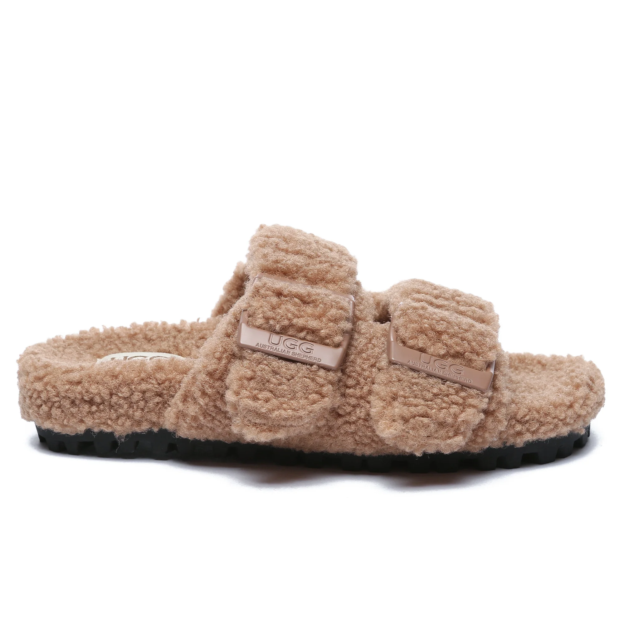 UGG Slippers Women Adjustable Buckle Sandal Slides Ella - Image 11