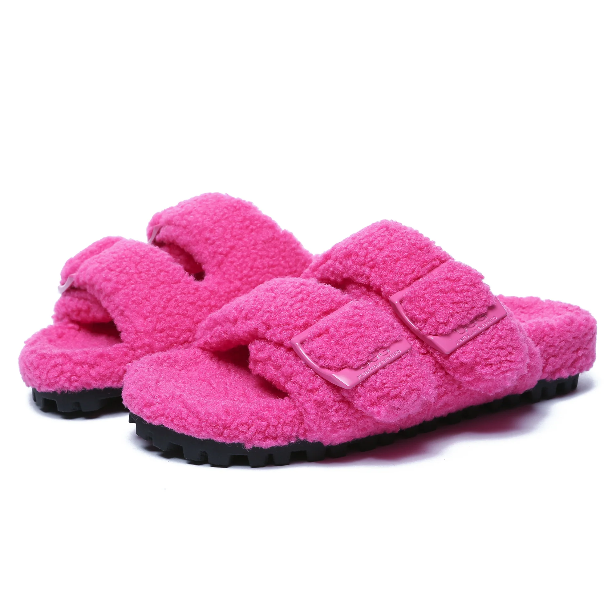 UGG Slippers Women Adjustable Buckle Sandal Slides Ella - Image 19