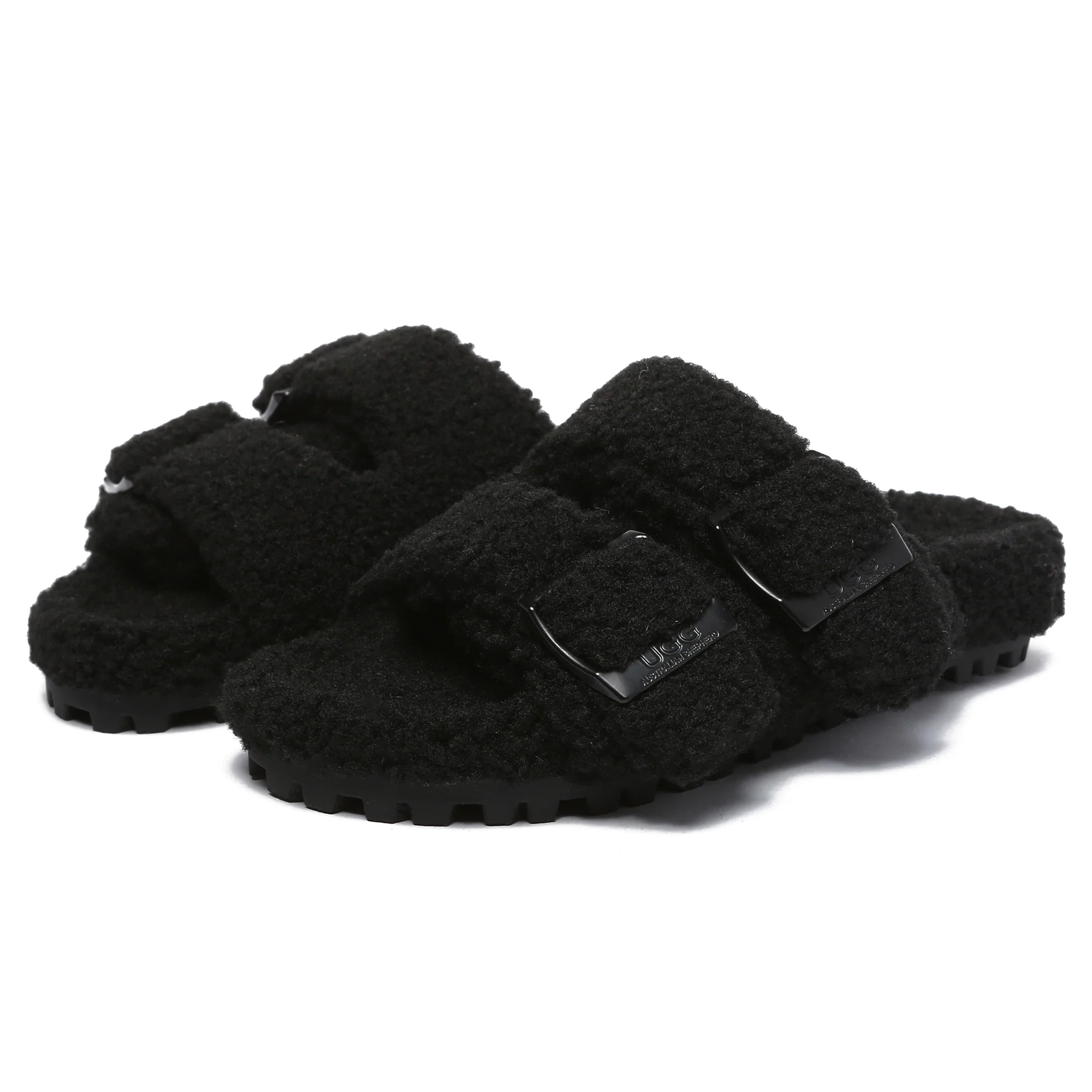 UGG Slippers Women Adjustable Buckle Sandal Slides Ella - Image 9