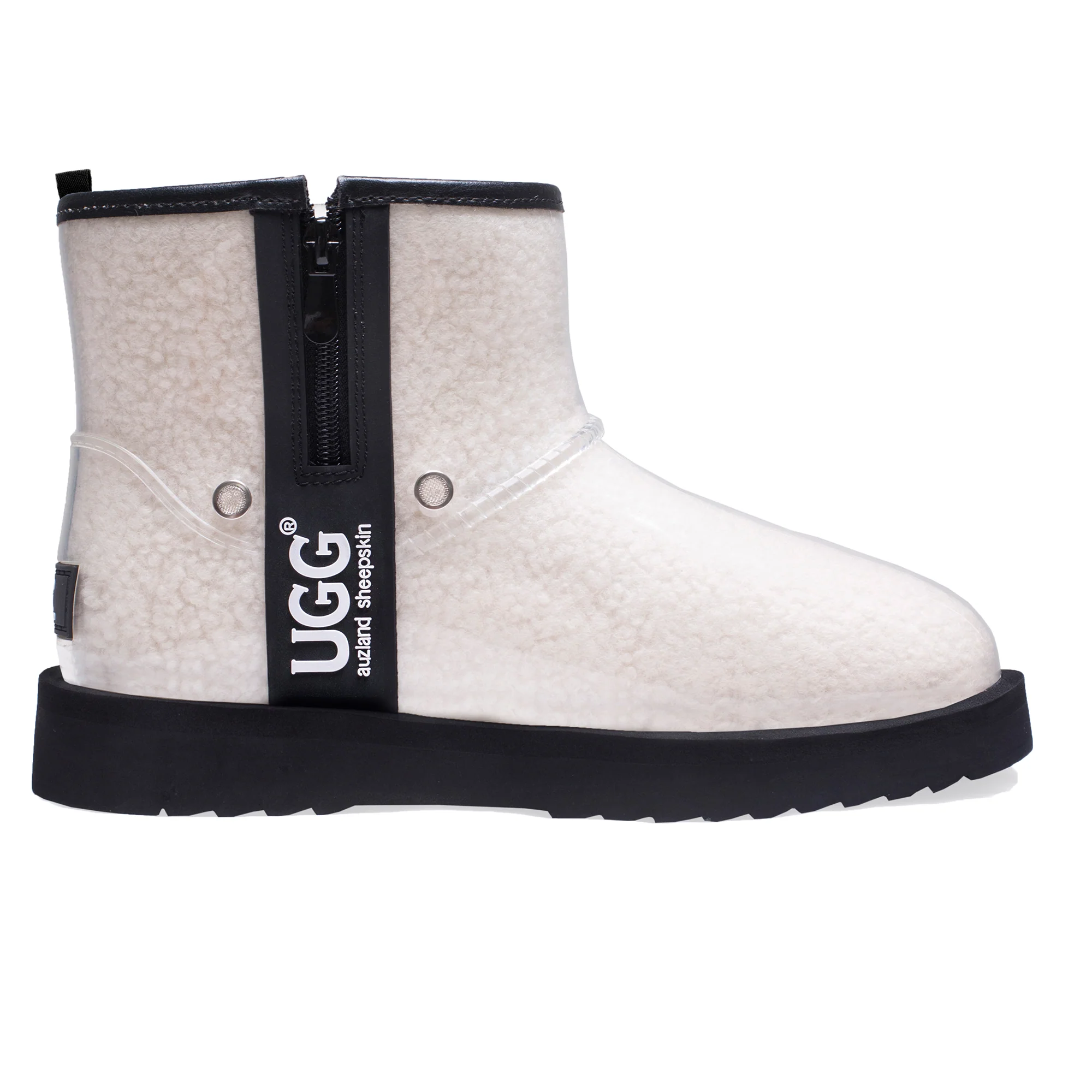 UGG Zipper Clear Mini Rain Boots - Image 6