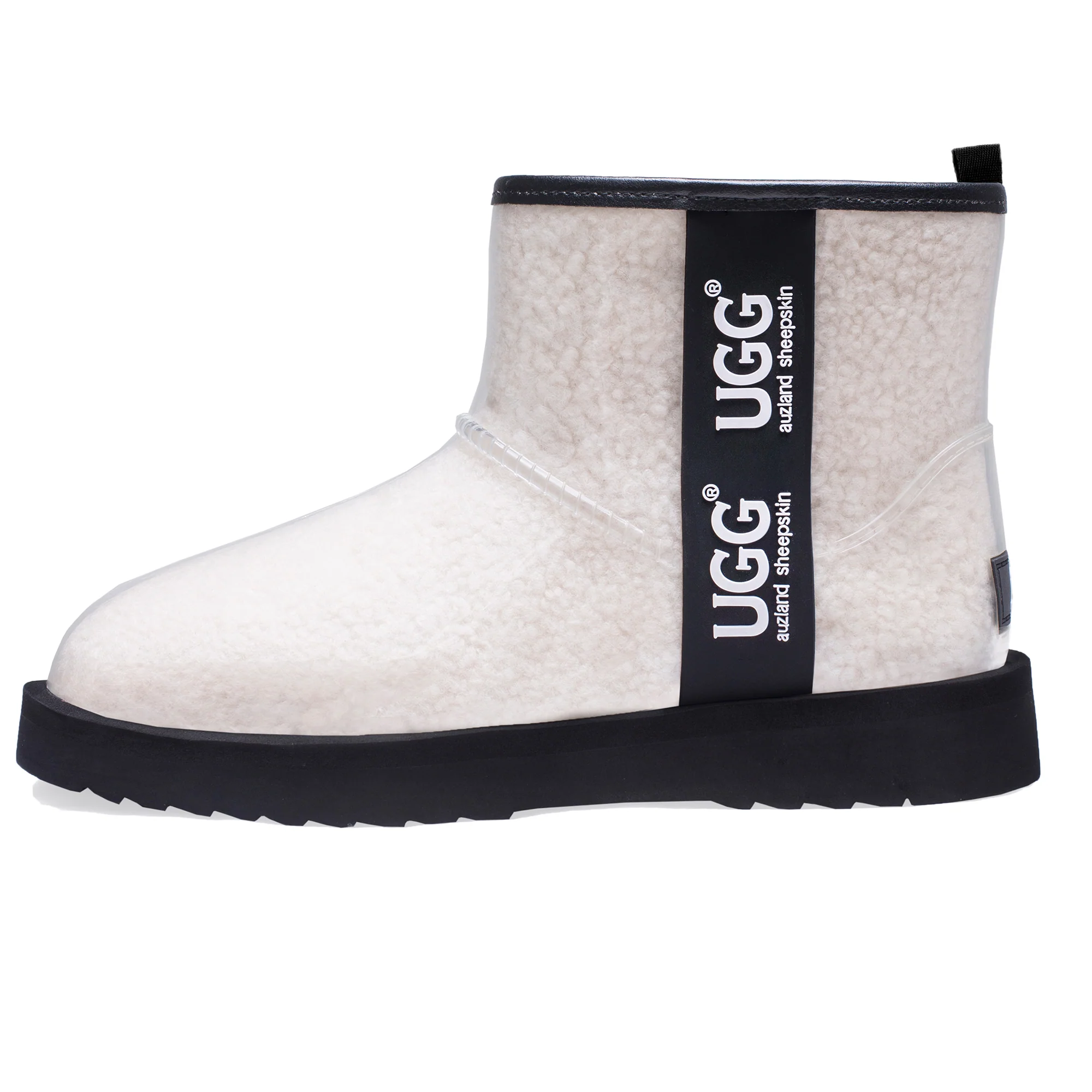UGG Zipper Clear Mini Rain Boots - Image 7