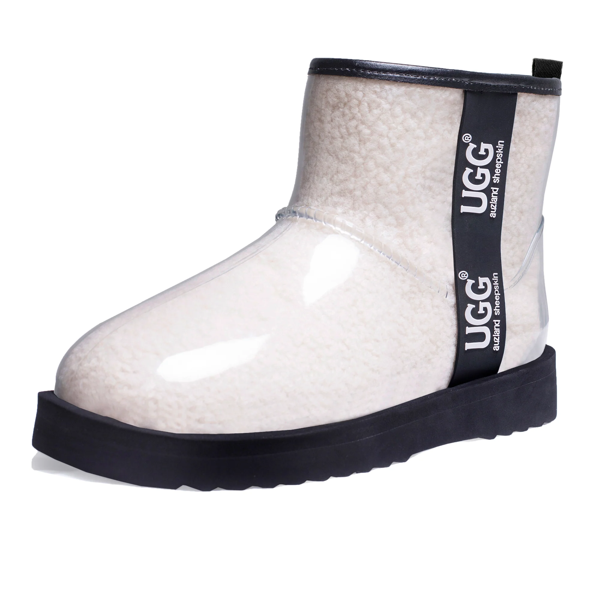 UGG Zipper Clear Mini Rain Boots - Image 8