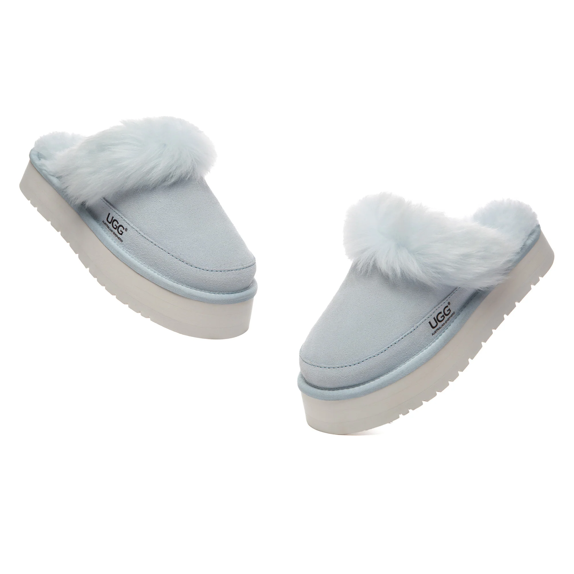 Ultra Fluffy Platform UGG Slippers - Image 10