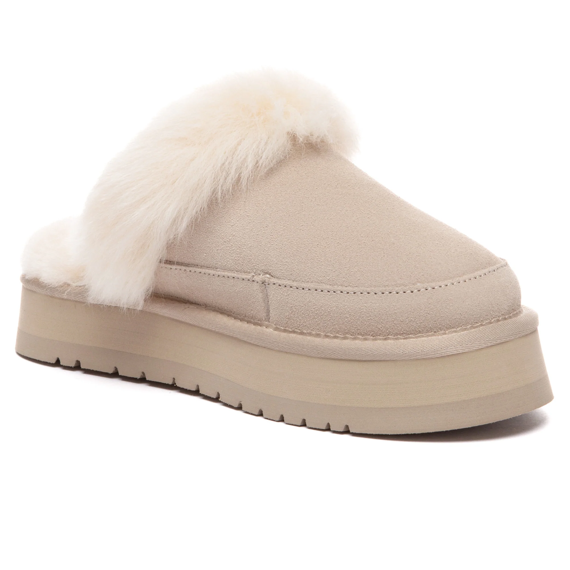 Ultra Fluffy Platform UGG Slippers - Image 2