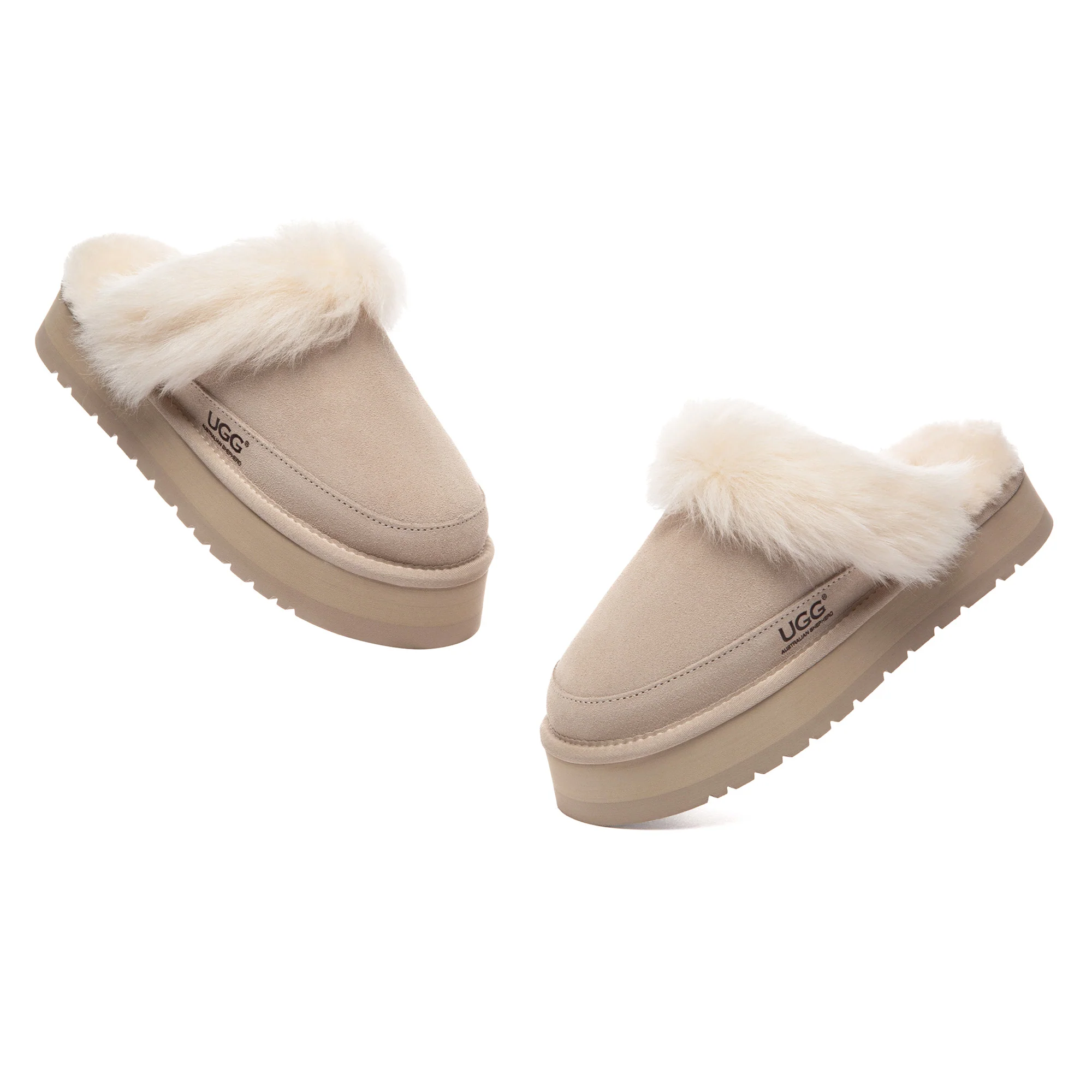 Ultra Fluffy Platform UGG Slippers - Image 5