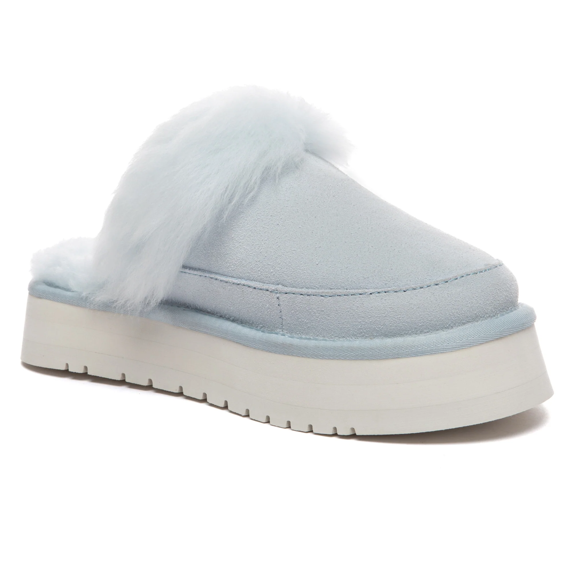 Ultra Fluffy Platform UGG Slippers - Image 7