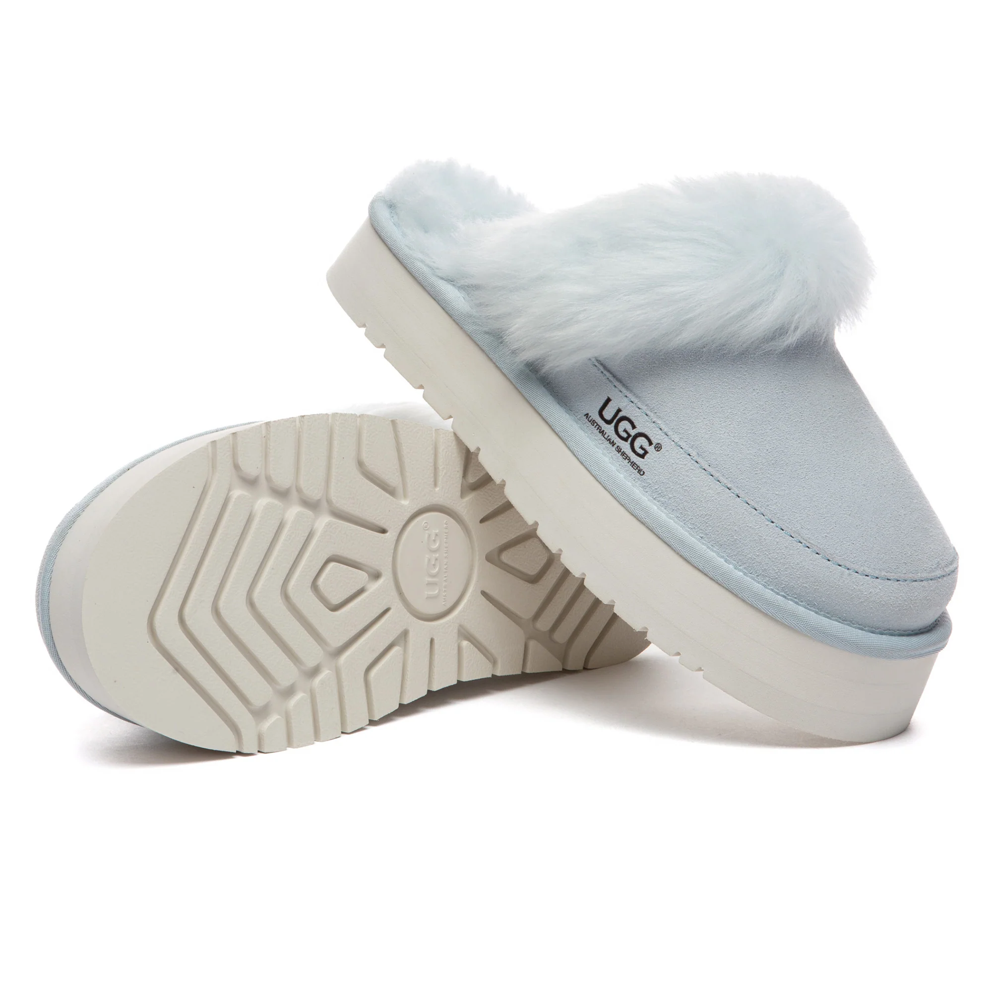 Ultra Fluffy Platform UGG Slippers - Image 9