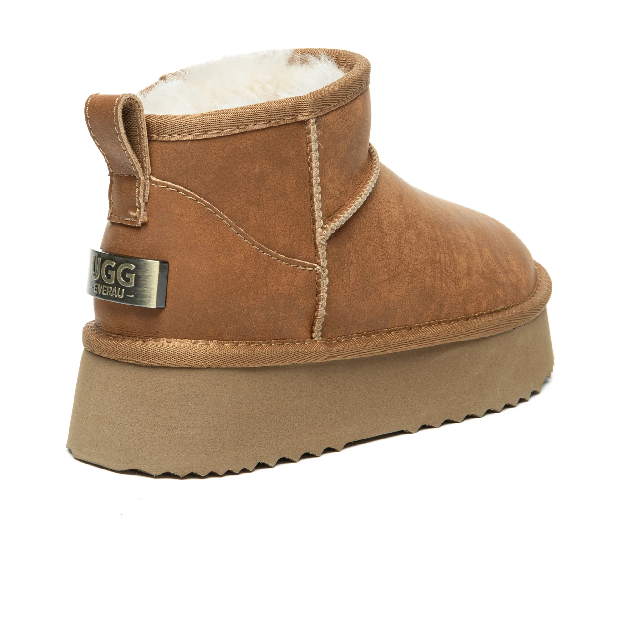 Ultra Mini Coated Suede Platform UGG Boots - Image 12