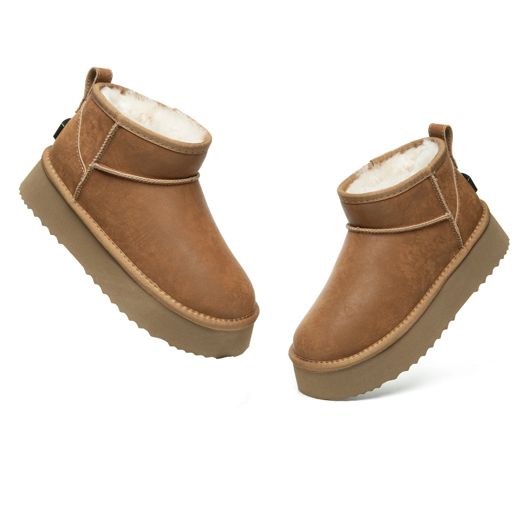 Ultra Mini Coated Suede Platform UGG Boots - Image 14